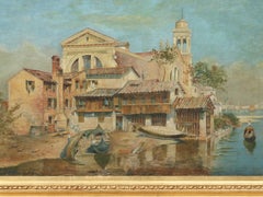 Squero di San Trovaso, an Old Gondola Boatyard on the Dorsoduro in Venice