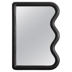 Squiggle Mirror Mini / Charred Oak