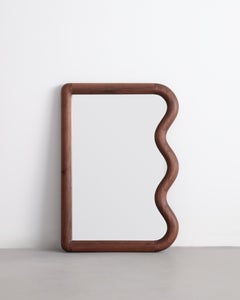 Squiggle Mirror Mini / Walnut