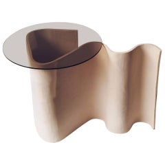 Squiggle Side Table by Jan Ernst