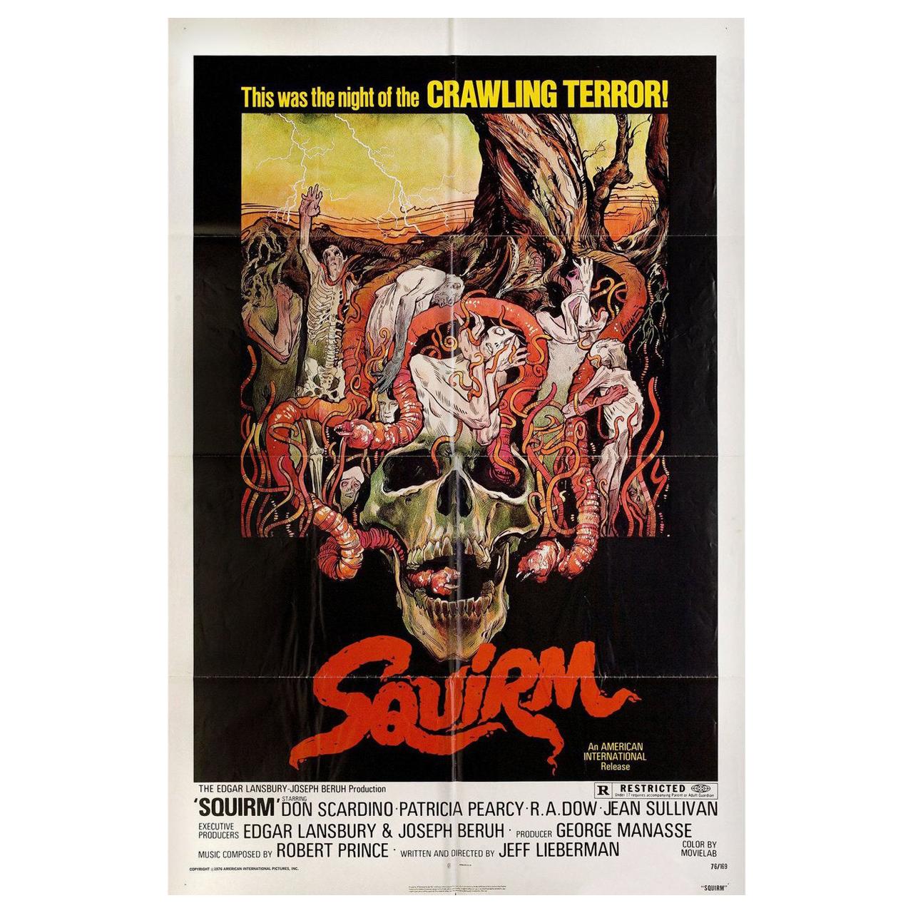 Squirm 1976 U.S. One Sheet Film Poster