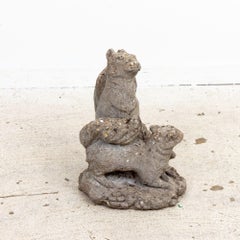 Squirrel Family Garden Ornament
