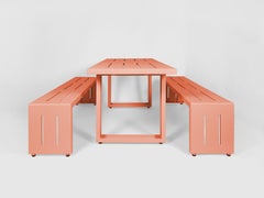 Contemporary Picnic Table / Dining Set - Aluminum