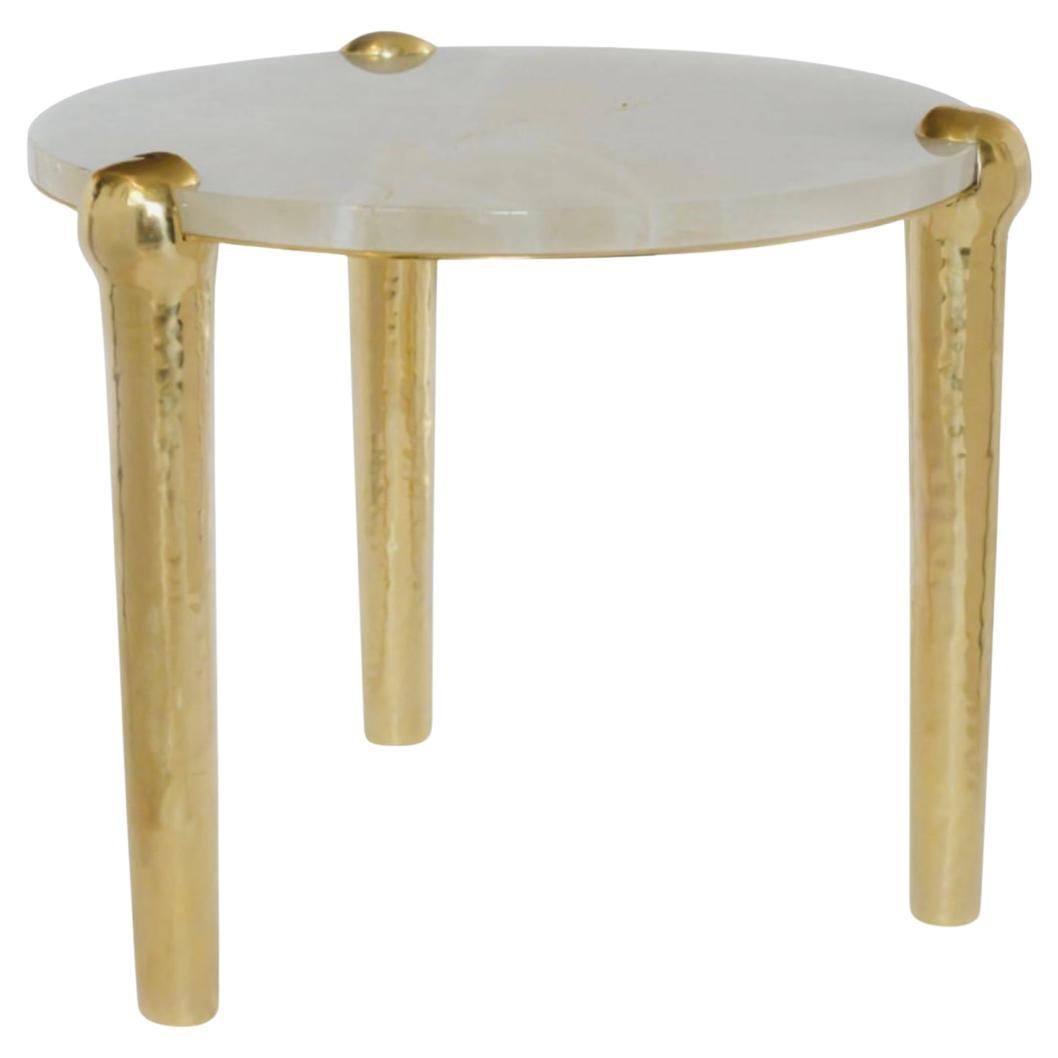 SRB Rock Crystal Cocktail Table by Phoenix For Sale