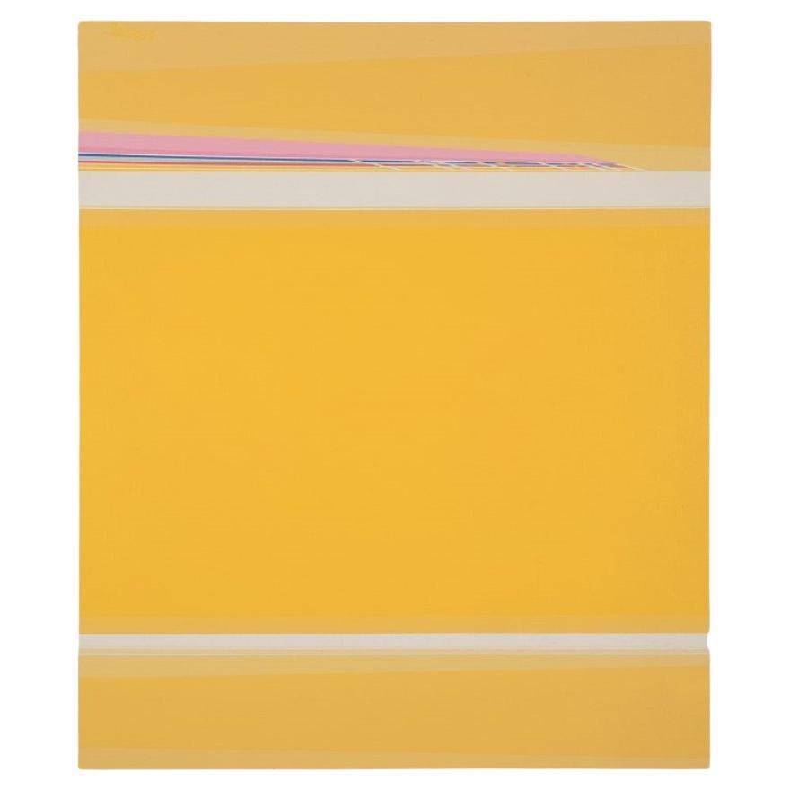 Søren Edsberg, Olio su tela. Composizione astratta.
