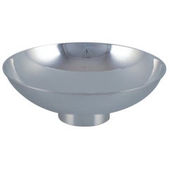 Søren Georg Jensen für Georg Jensen, eindrucksvolle Schale aus Sterlingsilber.