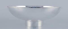 Søren Georg Jensen for Georg Jensen. Large bowl in sterling silver