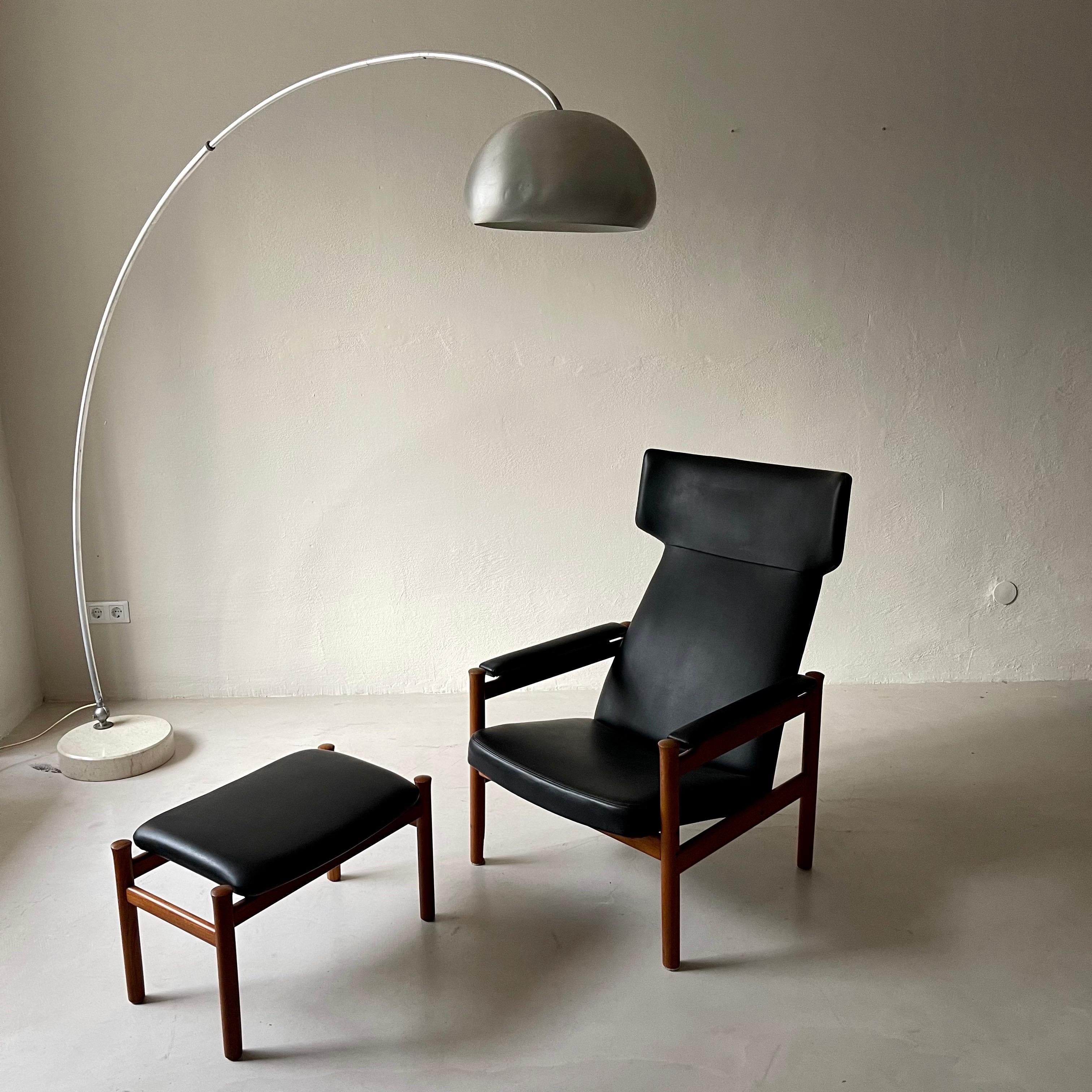 Søren Hansen Easy Chair Model 4365 Produced by Fritz Hansen in Denmark For Sale 8