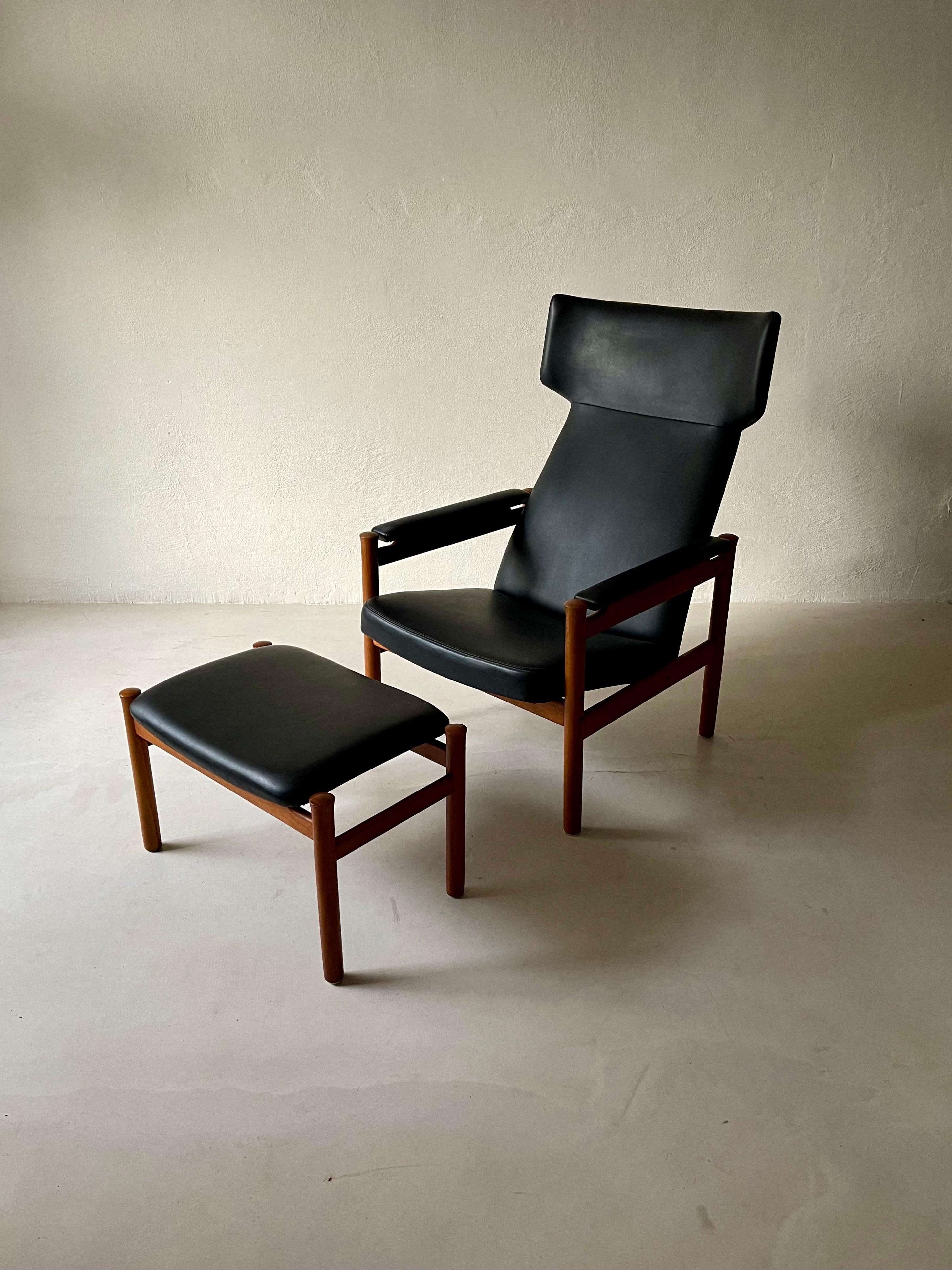 Søren Hansen Easy Chair Model 4365 Produced by Fritz Hansen in Denmark For Sale 12