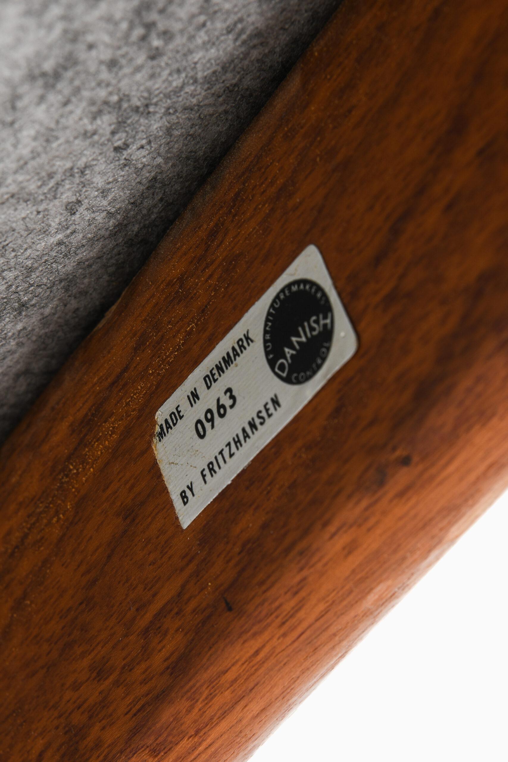 Søren Hansen Easy Chair Model 4365 Produced by Fritz Hansen in Denmark 1