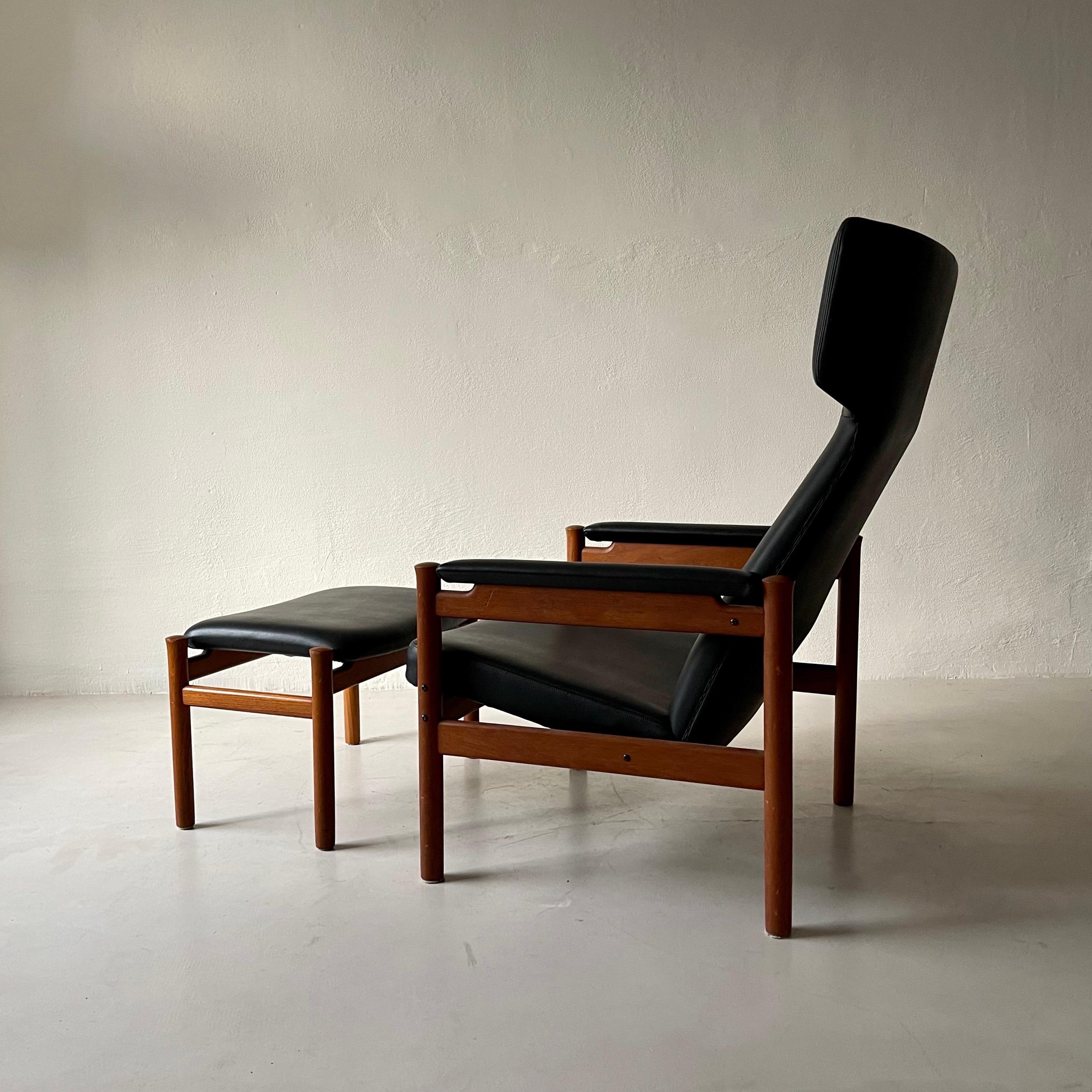 Søren Hansen Easy Chair Model 4365 Produced by Fritz Hansen in Denmark For Sale 2