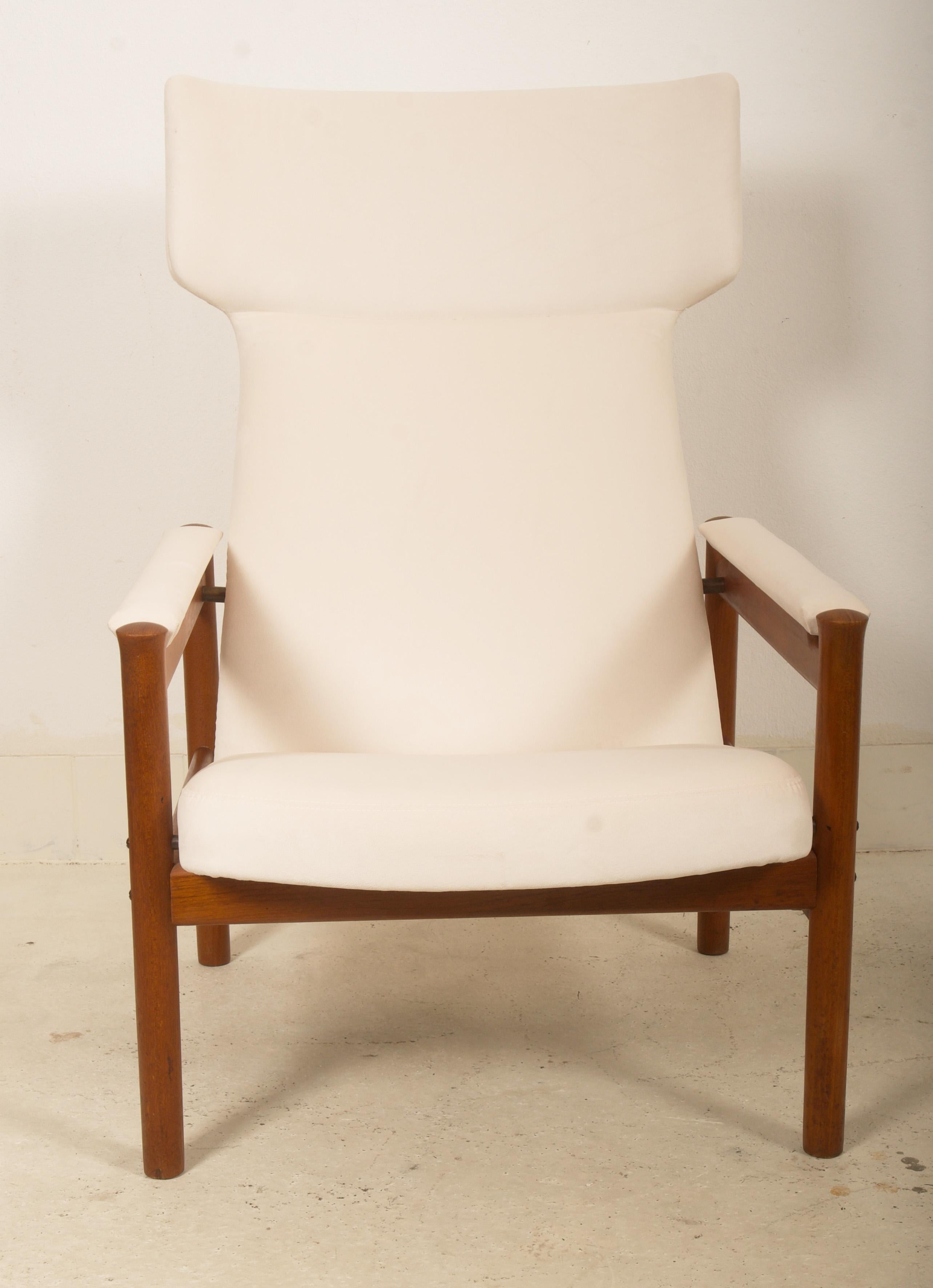 Søren Hansen Wingback Chair Lounge Chair For Sale 3