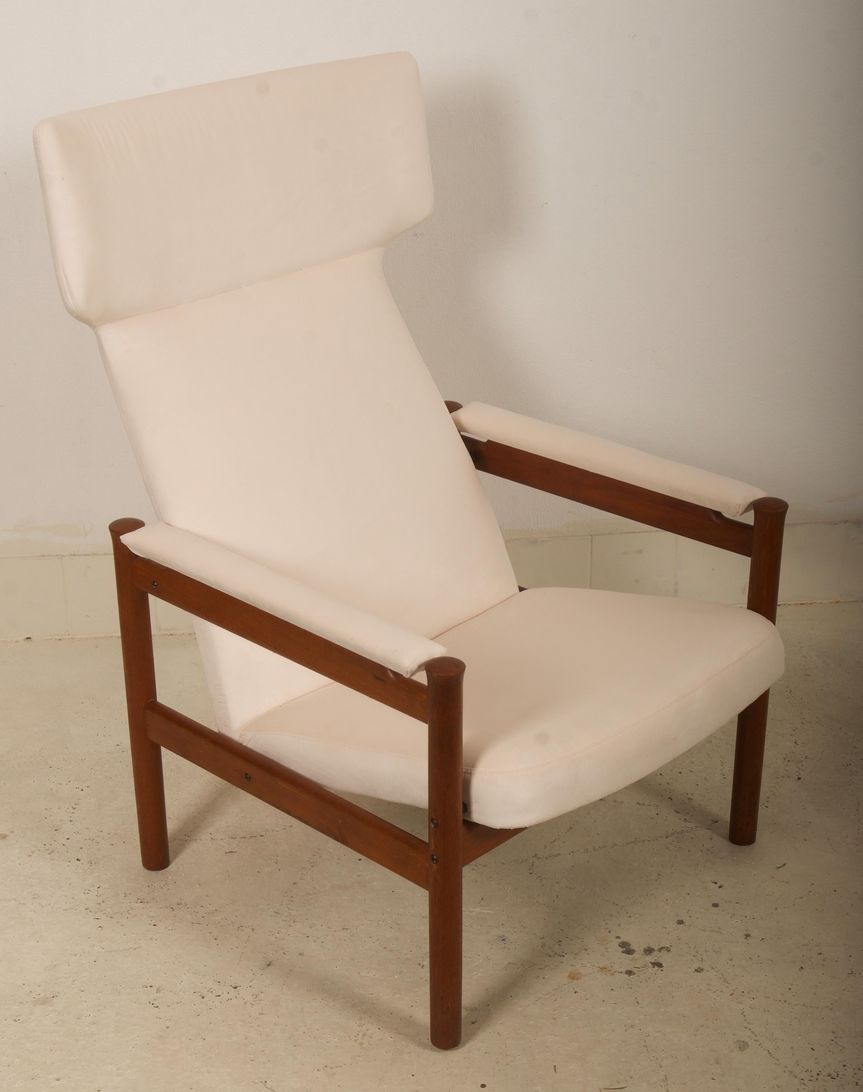 Danish Søren Hansen Wingback Chair Lounge Chair For Sale