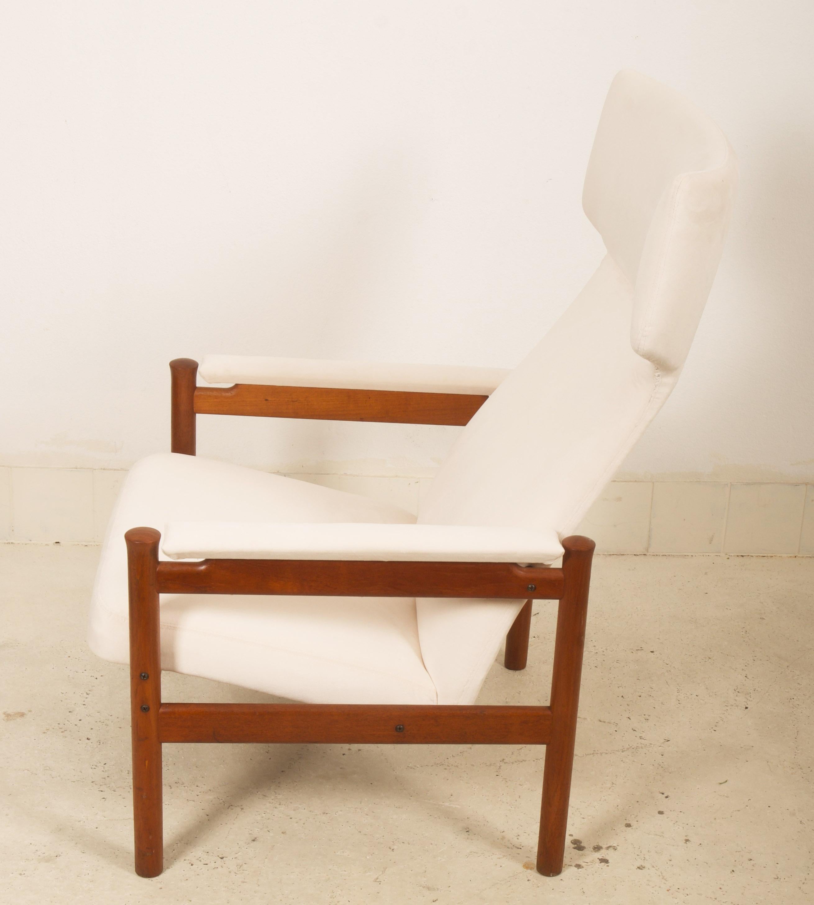 Søren Hansen Wingback Chair Lounge Chair In Good Condition For Sale In Vienna, AT