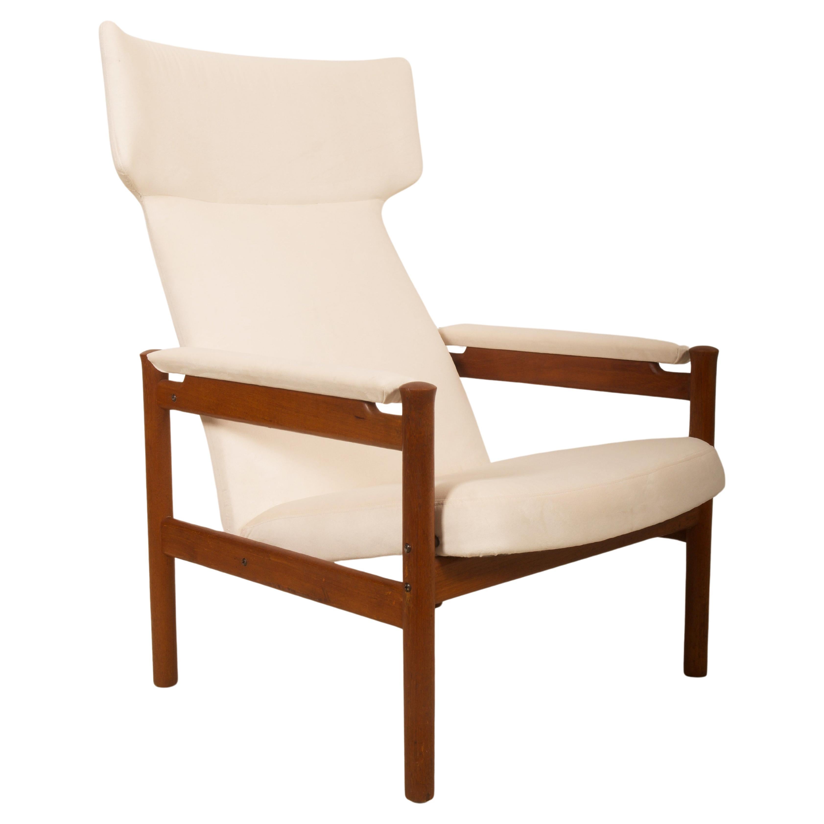 Søren Hansen Wingback Chair Lounge Chair For Sale