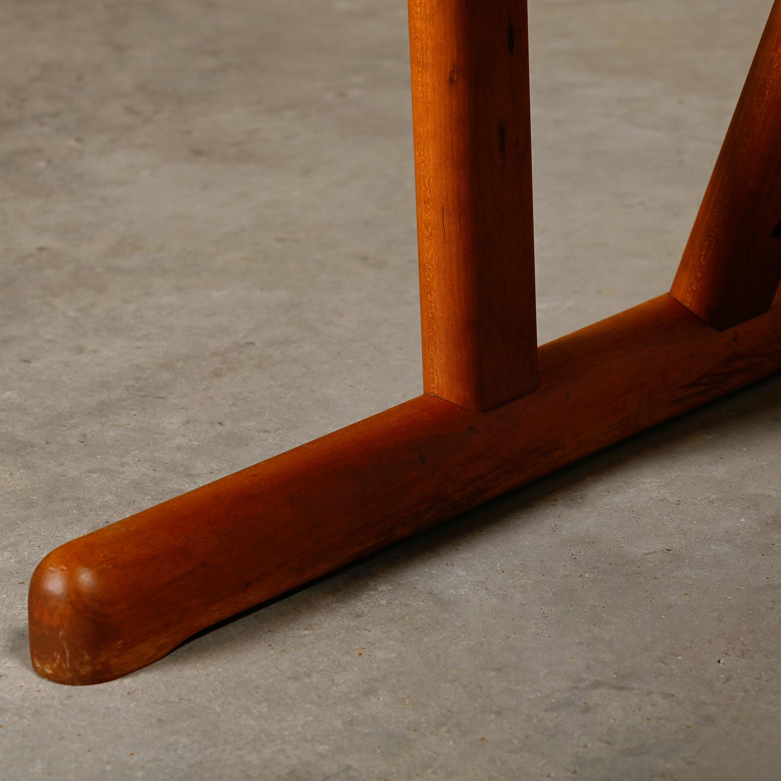 Søren Holst Shaker Dining Table or Desk in solid Cherry Wood, Denmark 4