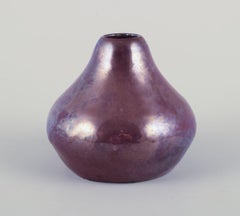 Søren Kongstrand (1872-1951) Danish ceramicist. Small vase with lustre glaze