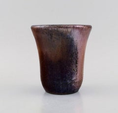 Søren Kongstrand, Denmark, Vase in Glazed Stoneware, 1920s