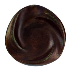 Søren Kongstrand, Denmark, Bowl in Glazed Stoneware, 1920s
