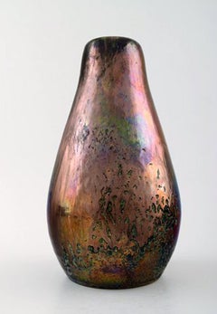 Søren Kongstrand, Denmark Vase in Luster Glaze