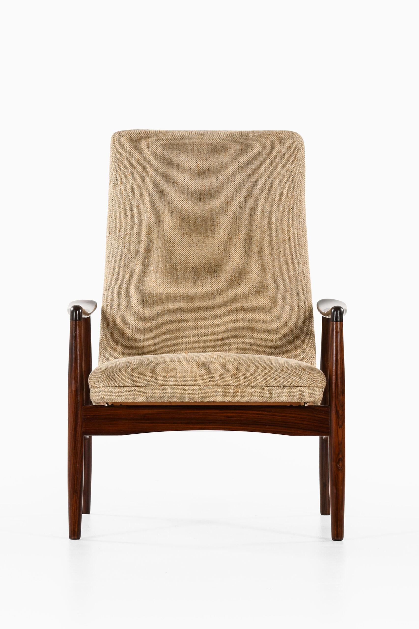 Scandinavian Modern Søren Ladefoged Lounge Chair Model 72 Produced by Søren Ladefoged & Søn