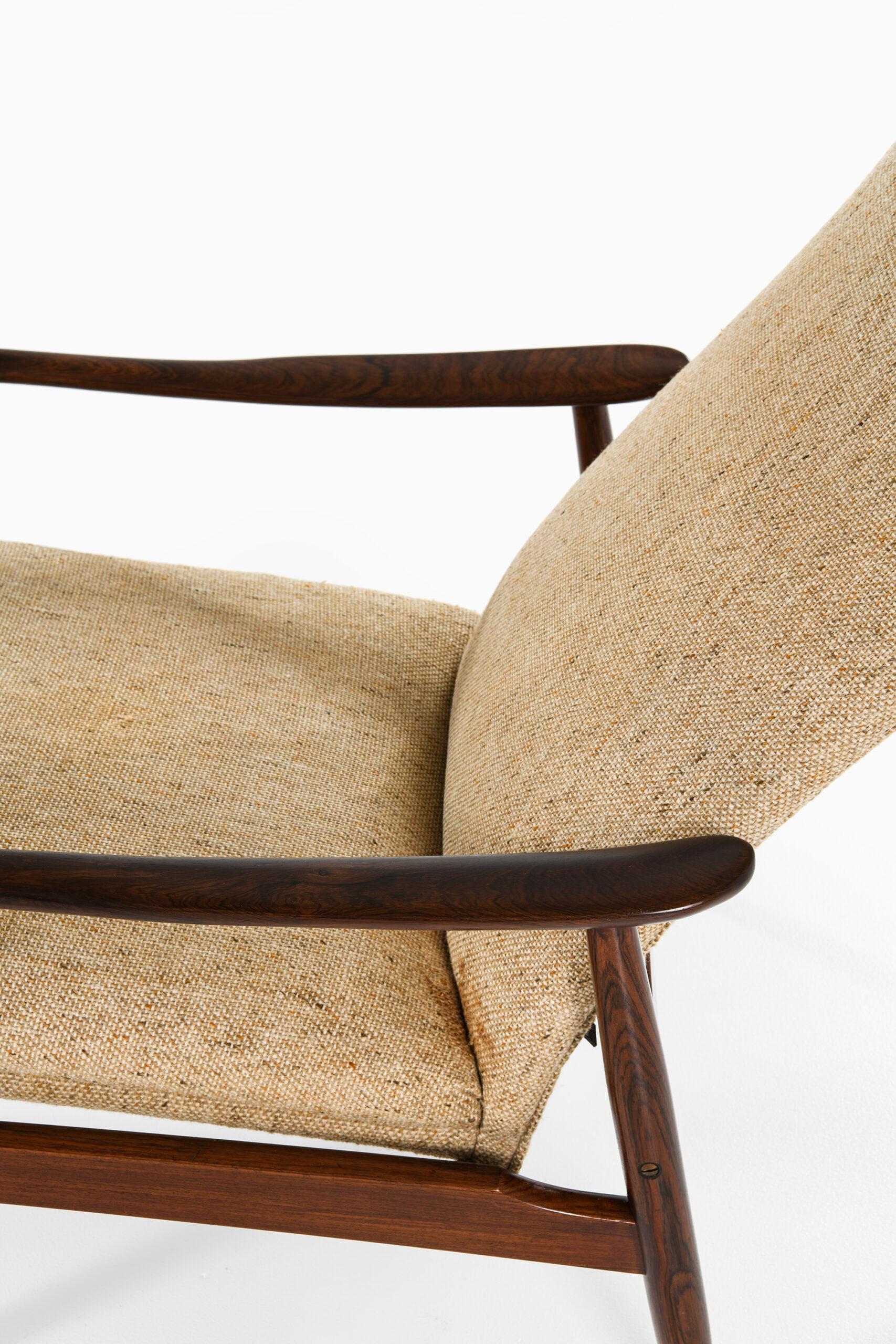 Mid-20th Century Søren Ladefoged Lounge Chair Model 72 Produced by Søren Ladefoged & Søn