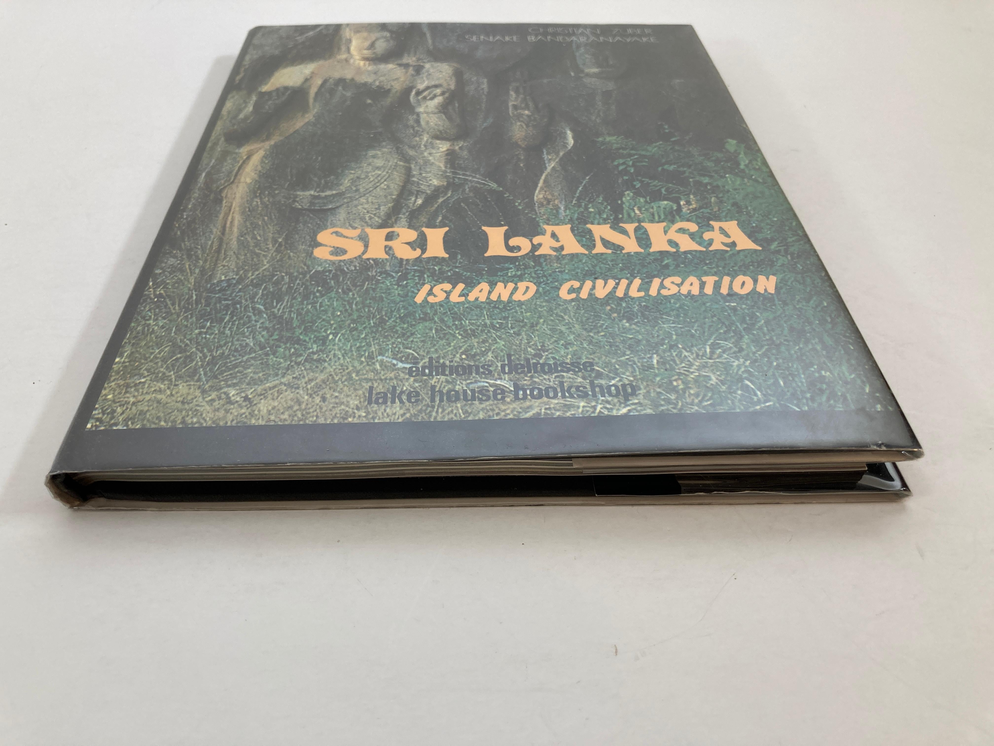 Country Sri Lanka Island Civilisation Hardcover Book
