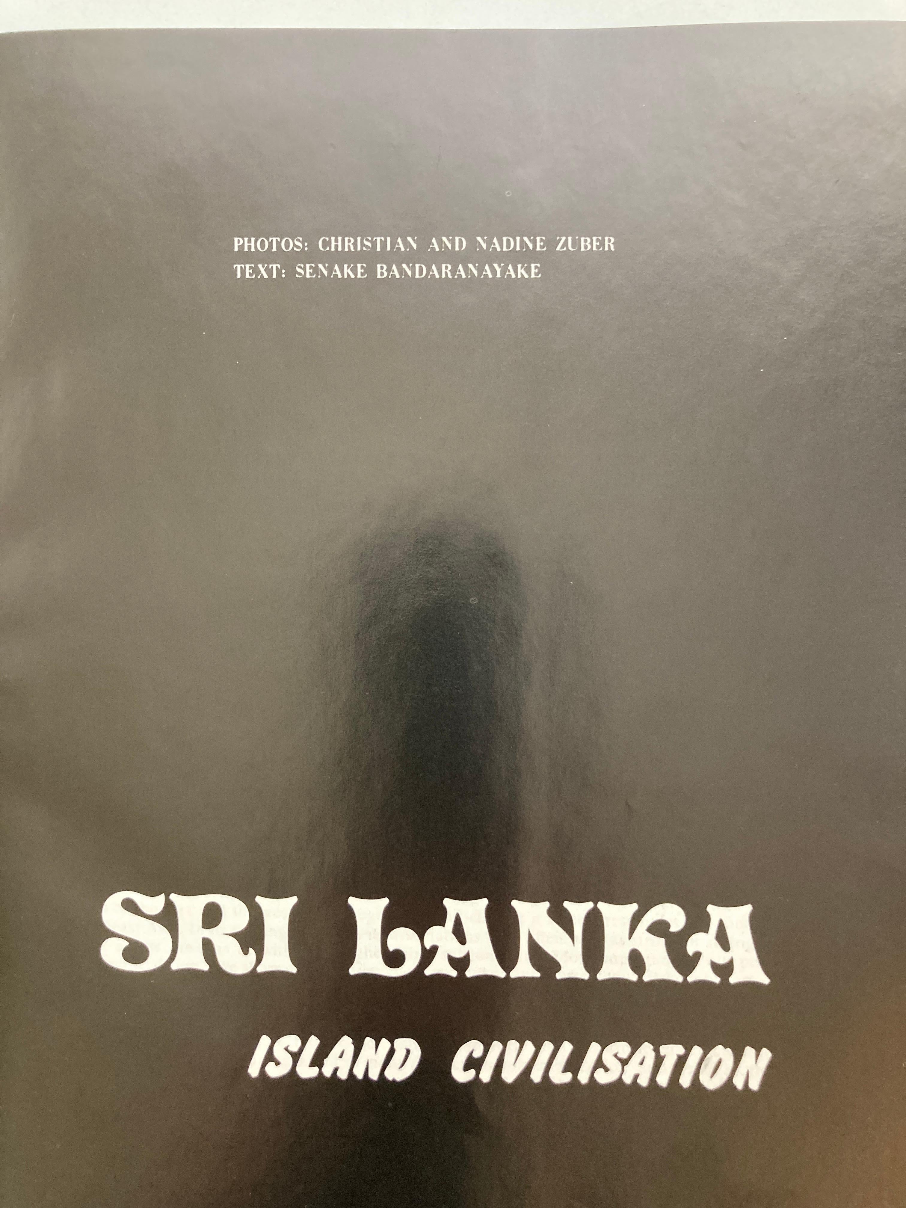 20th Century Sri Lanka Island Civilisation Hardcover Book