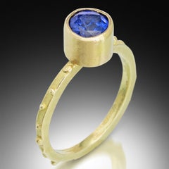 Sri Lanka Sapphire 18K Gold Ring