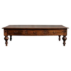 Sri Lankan Coffee Table with Drawers