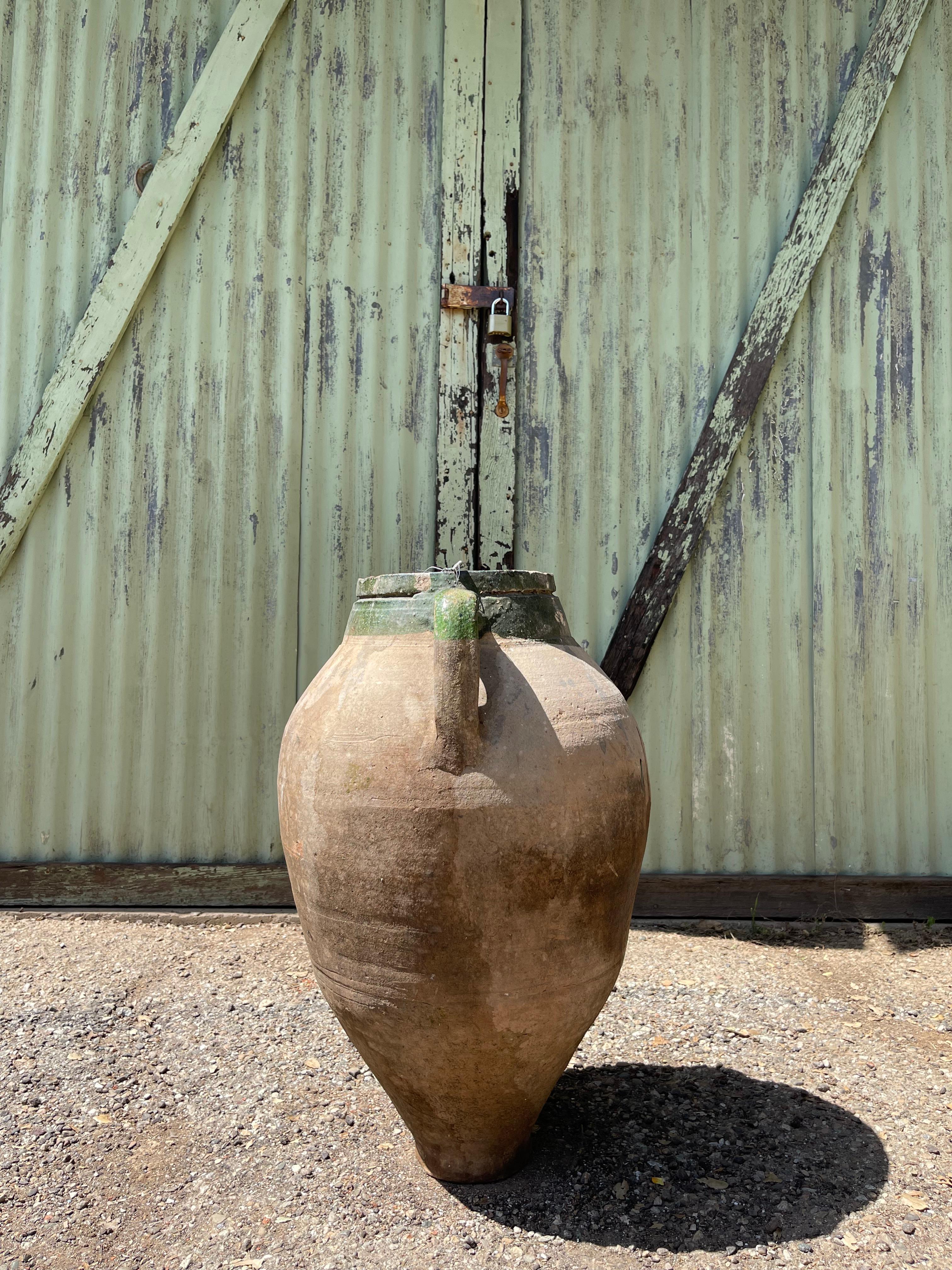 Greco Roman Sırlı Küp (Turkish Glazed Jar - Large) For Sale