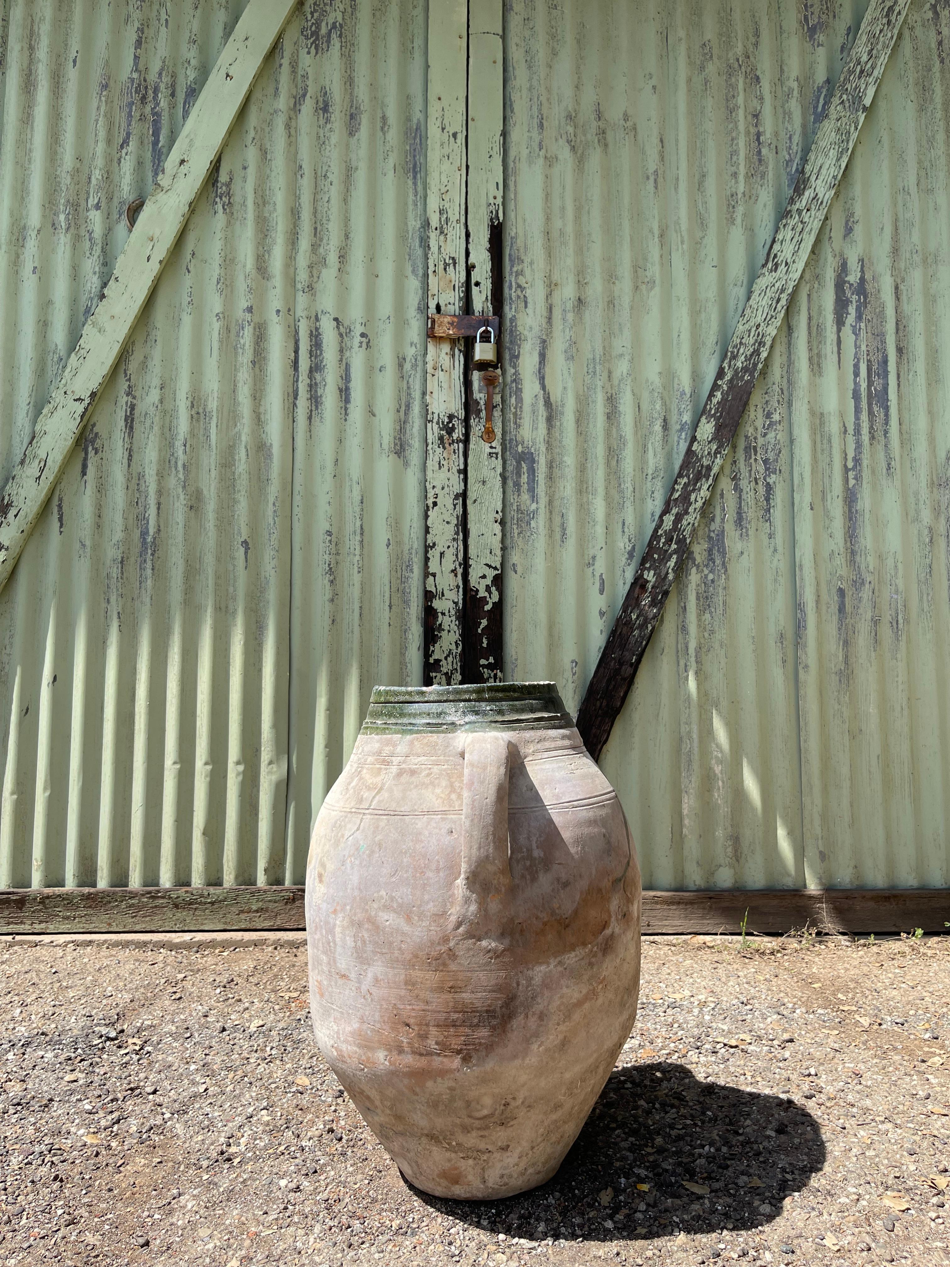 Sırlı Küp (Turkish Glazed Jar - Large) In Good Condition For Sale In Ojai, US