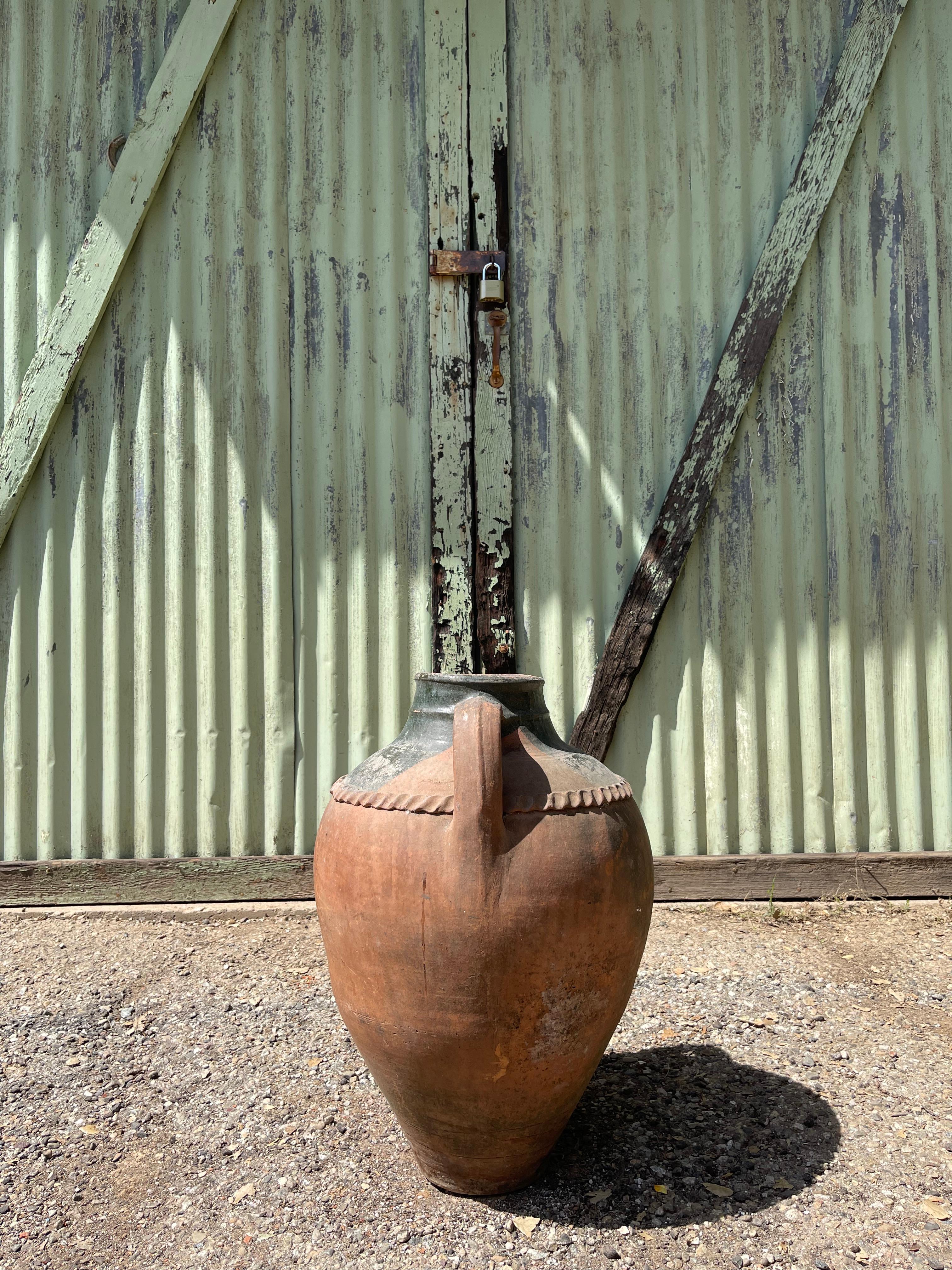 Fatto a mano Sırlı Küp (Vaso turco smaltato - Grande) in vendita