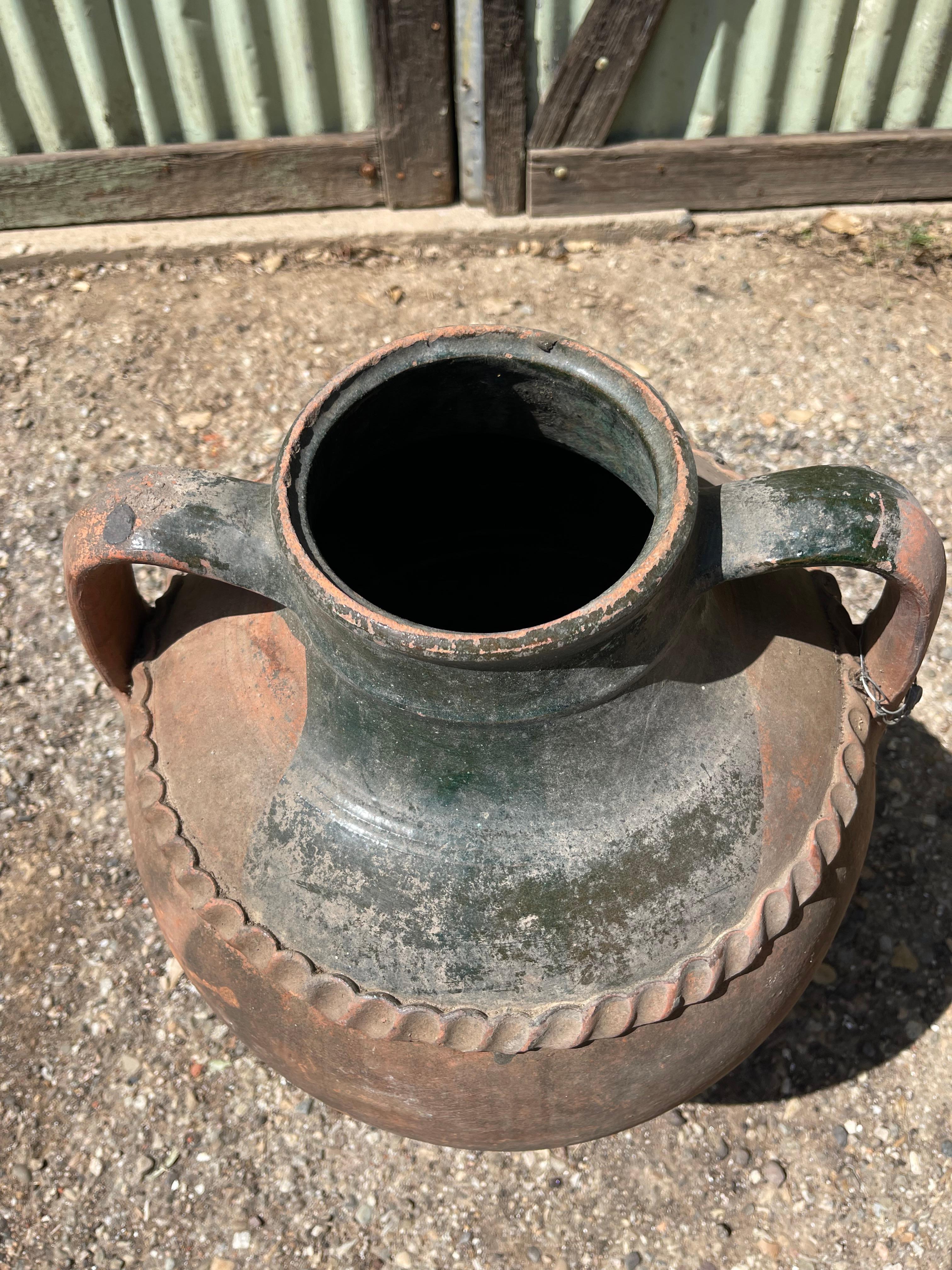 Ceramica Sırlı Küp (Vaso turco smaltato - Grande) in vendita