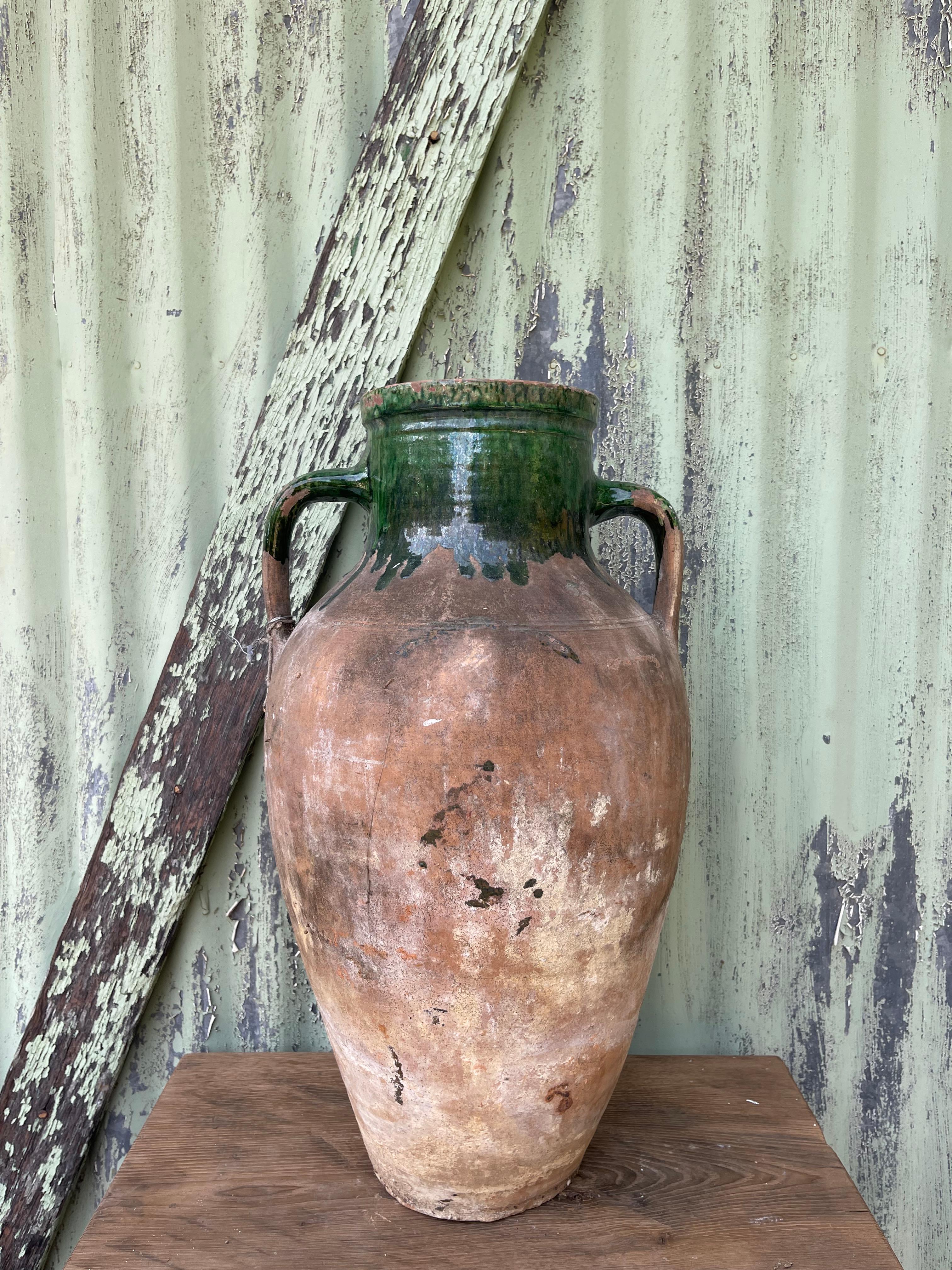 Greco Roman Sırlı Küp (Turkish Glazed Jar - Medium) For Sale
