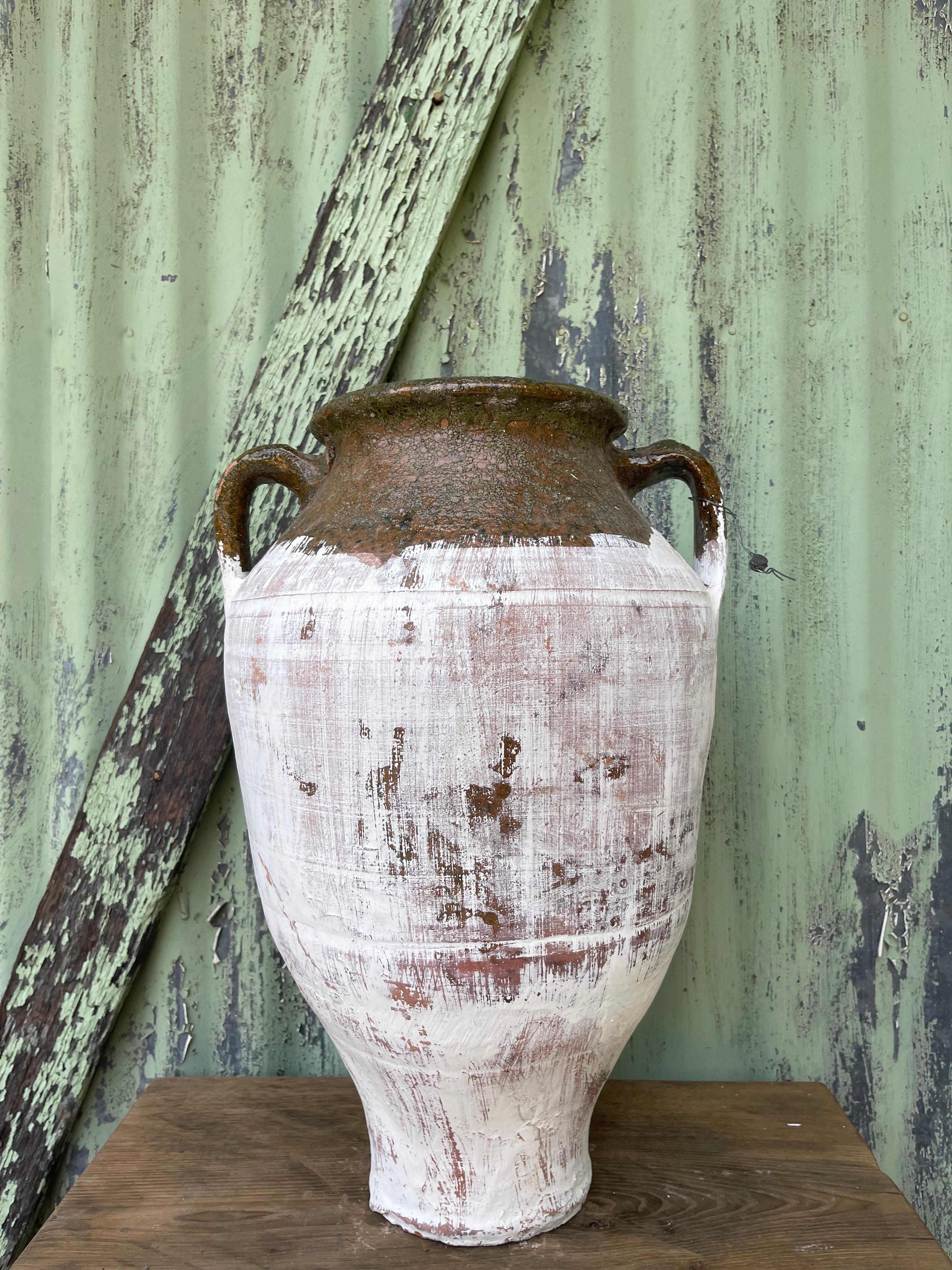 Sırlı Küp (Turkish Glazed Jar - Medium) In Good Condition For Sale In Ojai, US
