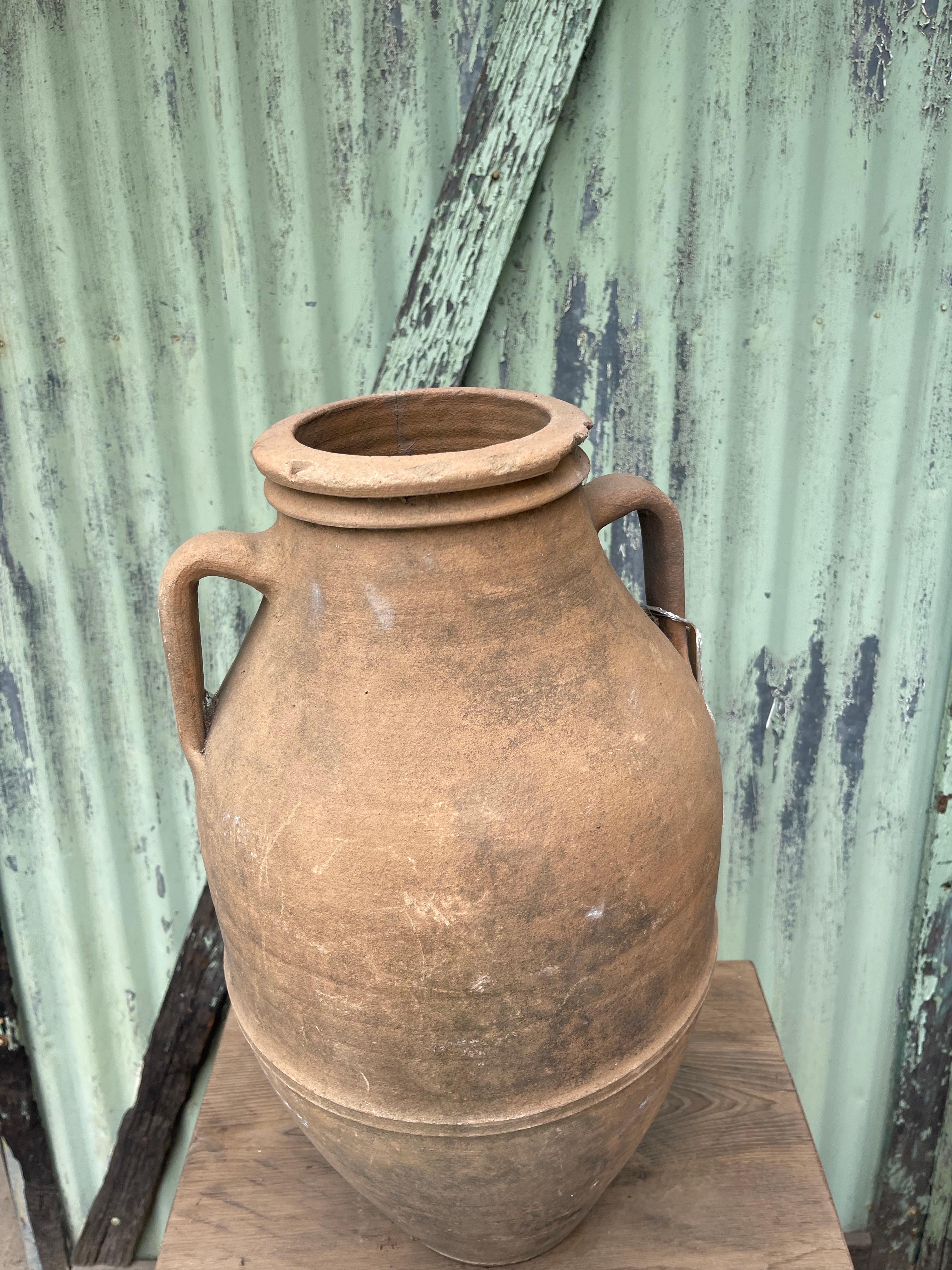 Hand-Crafted Sırlı Küp (Turkish Glazed Jar - Medium) For Sale