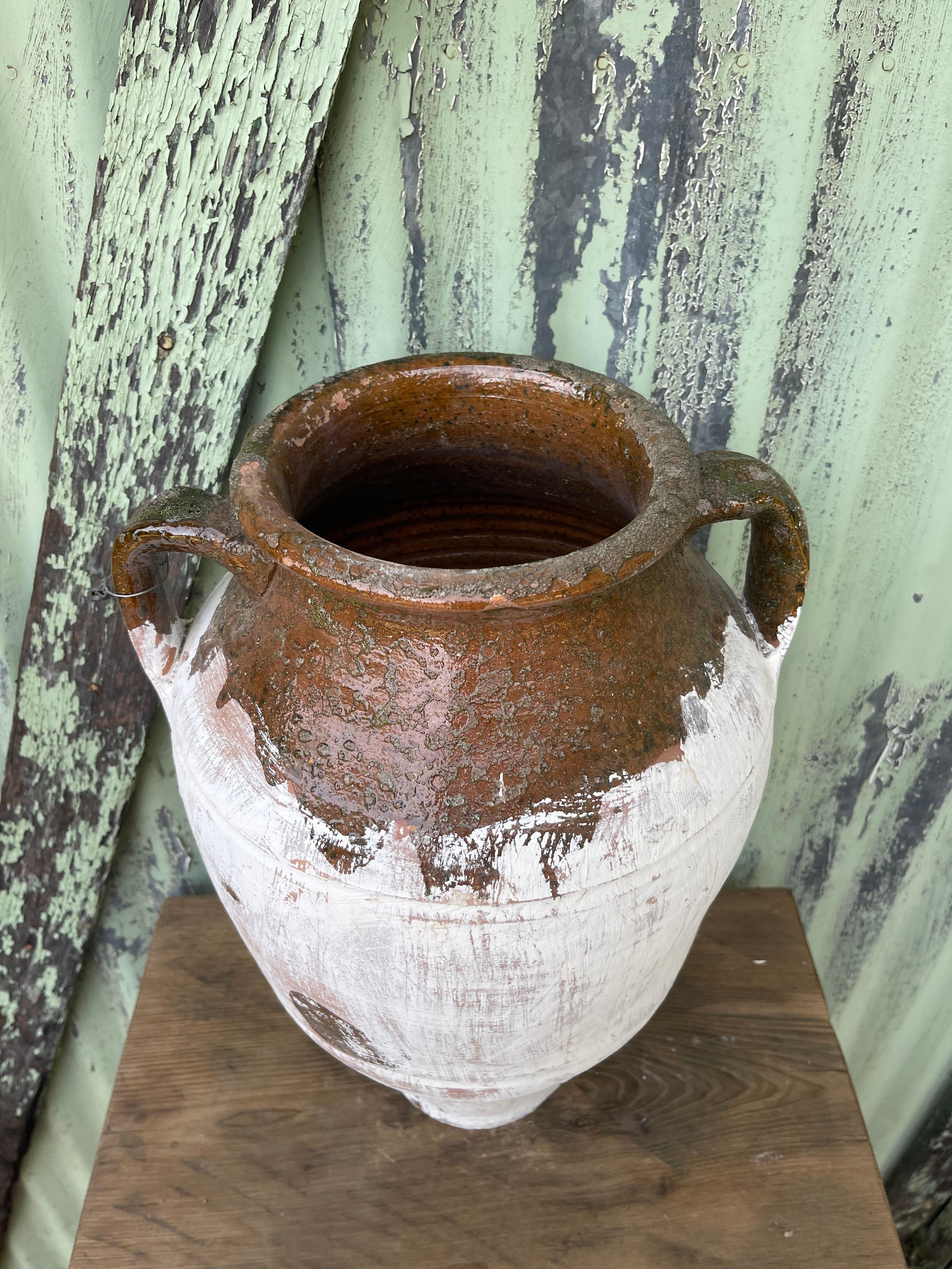 20th Century Sırlı Küp (Turkish Glazed Jar - Medium) For Sale