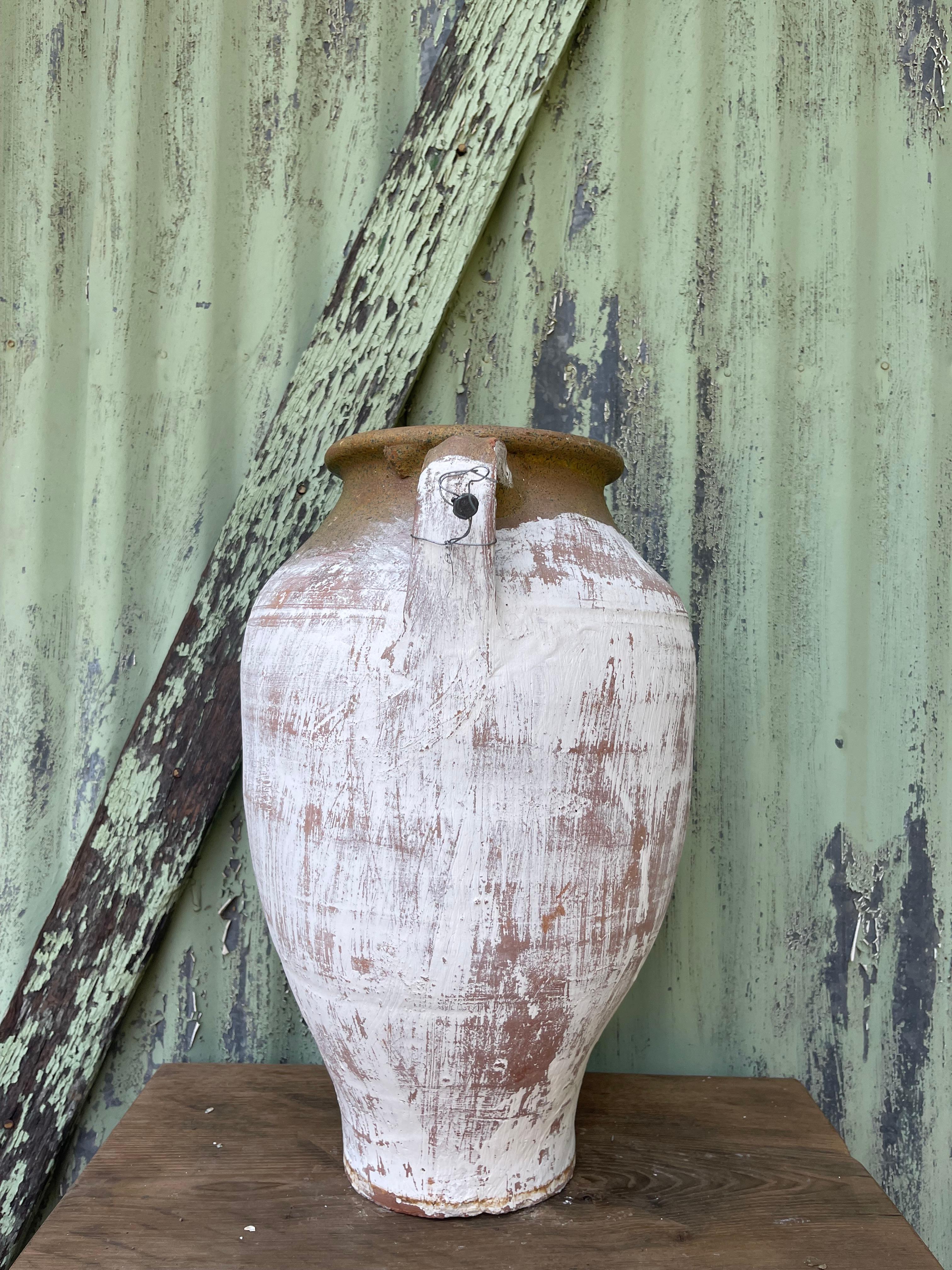Sırlı Küp (Turkish Glazed Jar - Medium) In Good Condition For Sale In Ojai, US
