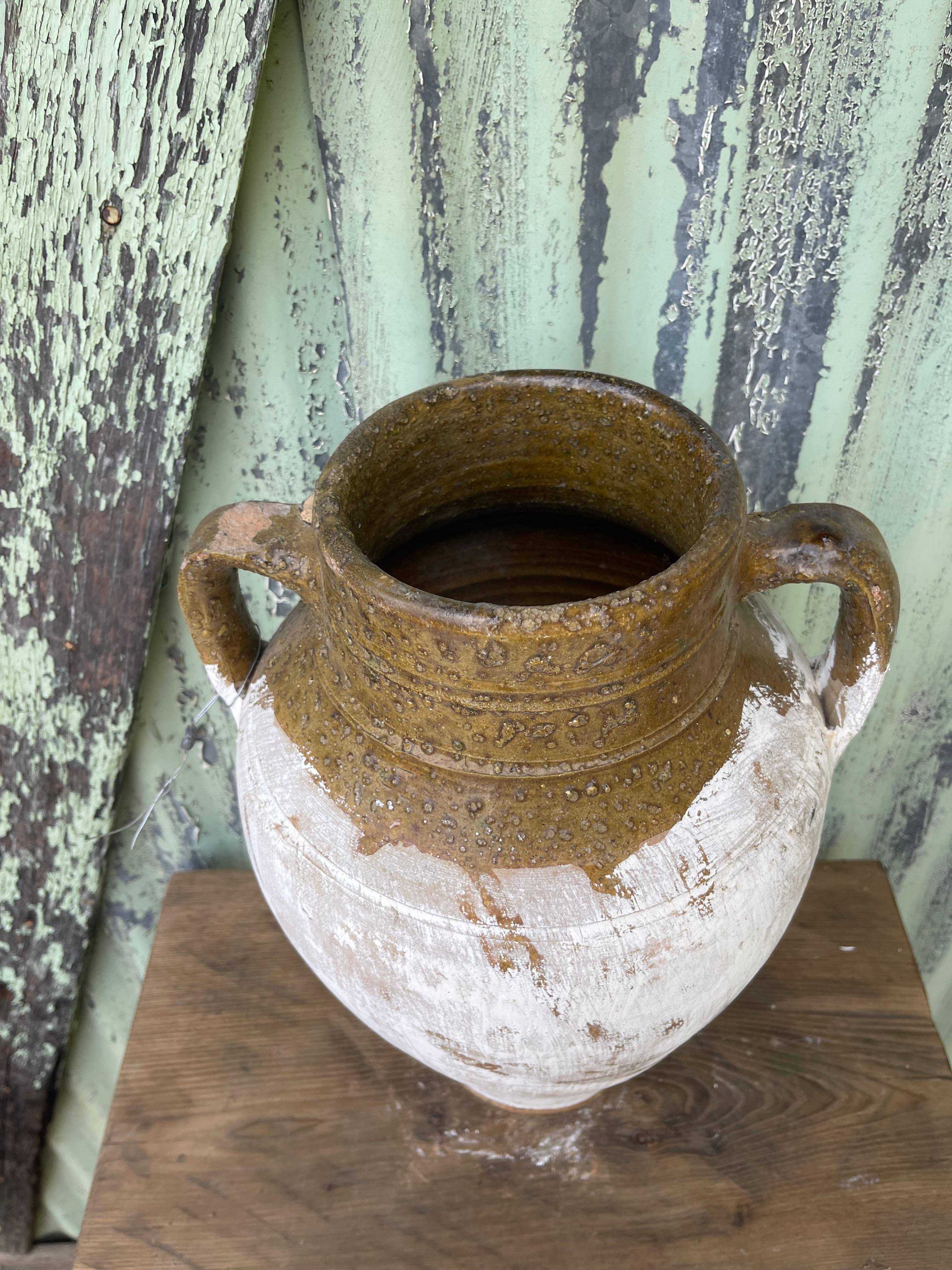Sırlı Küp (Turkish Glazed Jar - Medium) Set In Good Condition For Sale In Ojai, US