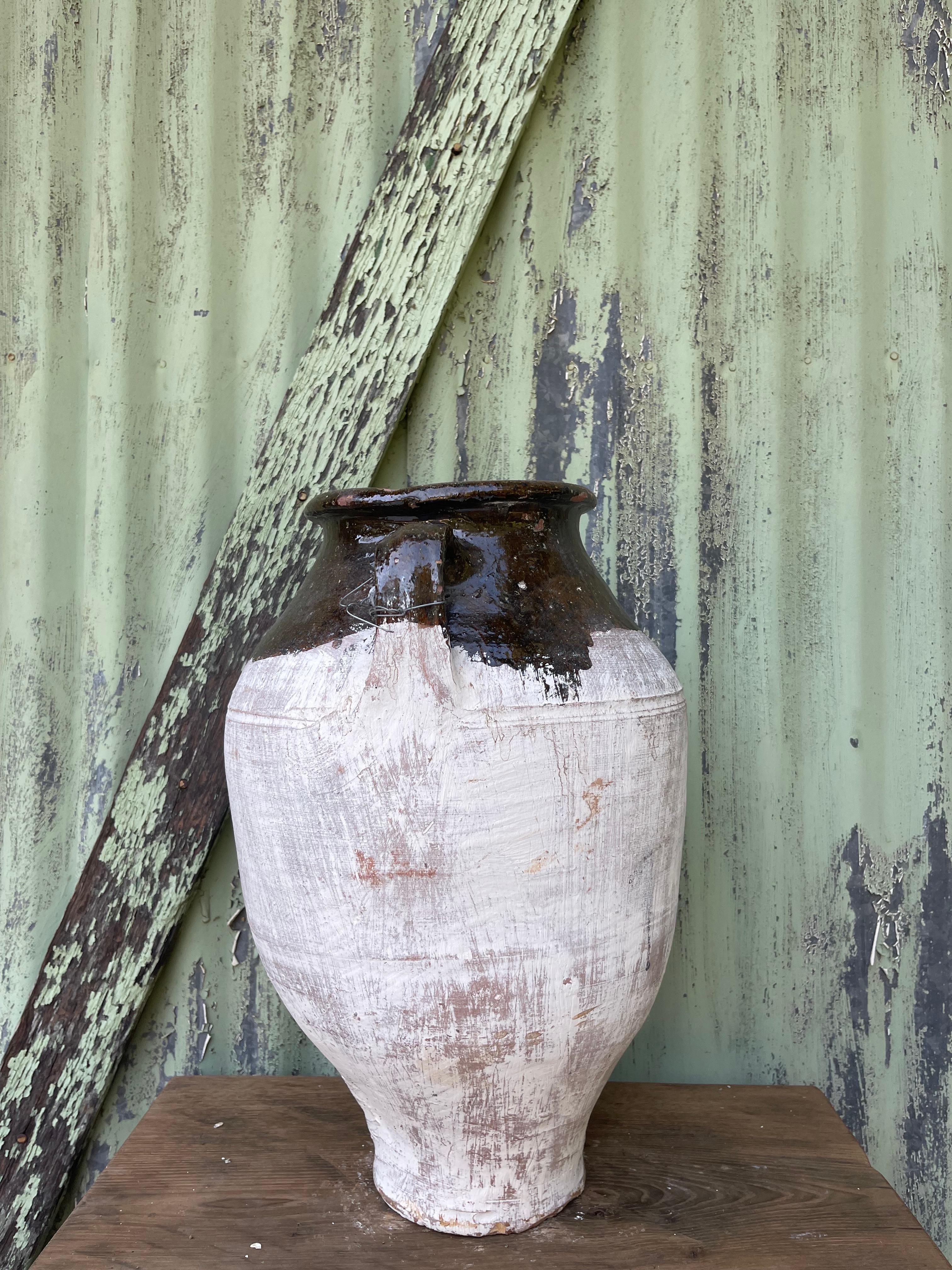 Sırlı Küp (Turkish Glazed Jar - Medium) Set In Good Condition For Sale In Ojai, US