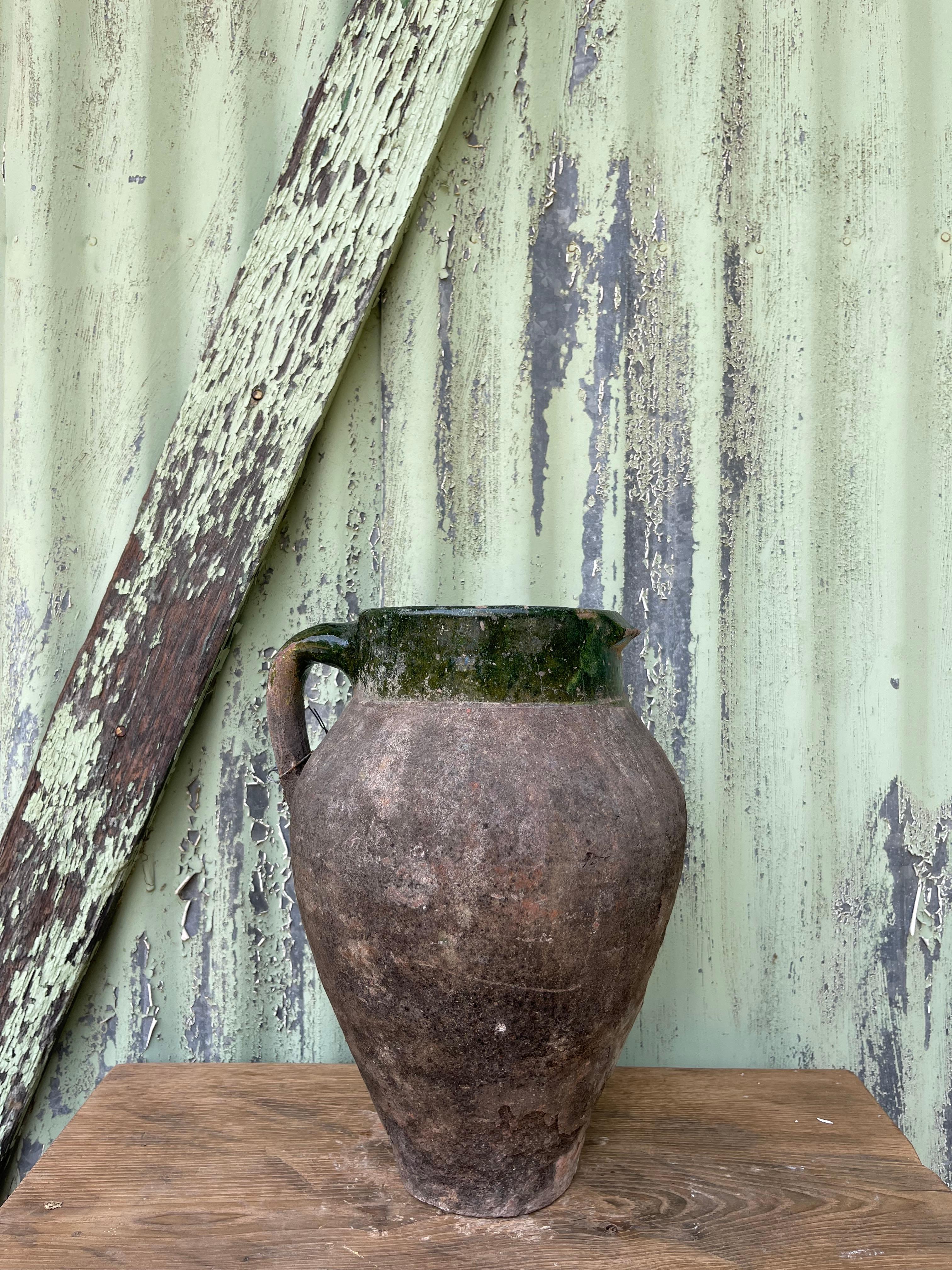 Greco Roman Sırlı Küp (Turkish Glazed Jar – Small) For Sale