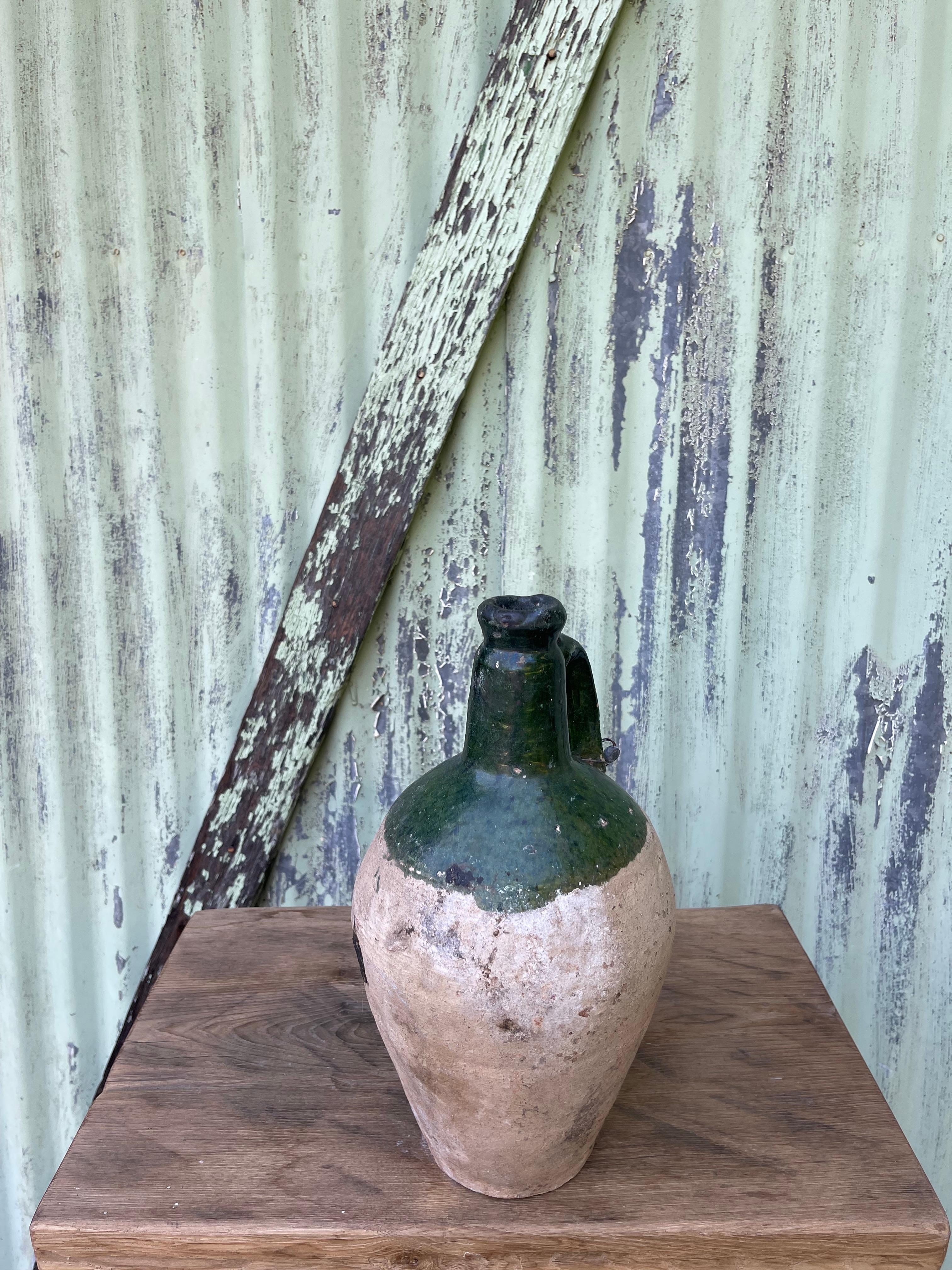 Sırlı Küp (Turkish Glazed Jar - Small) In Good Condition For Sale In Ojai, US