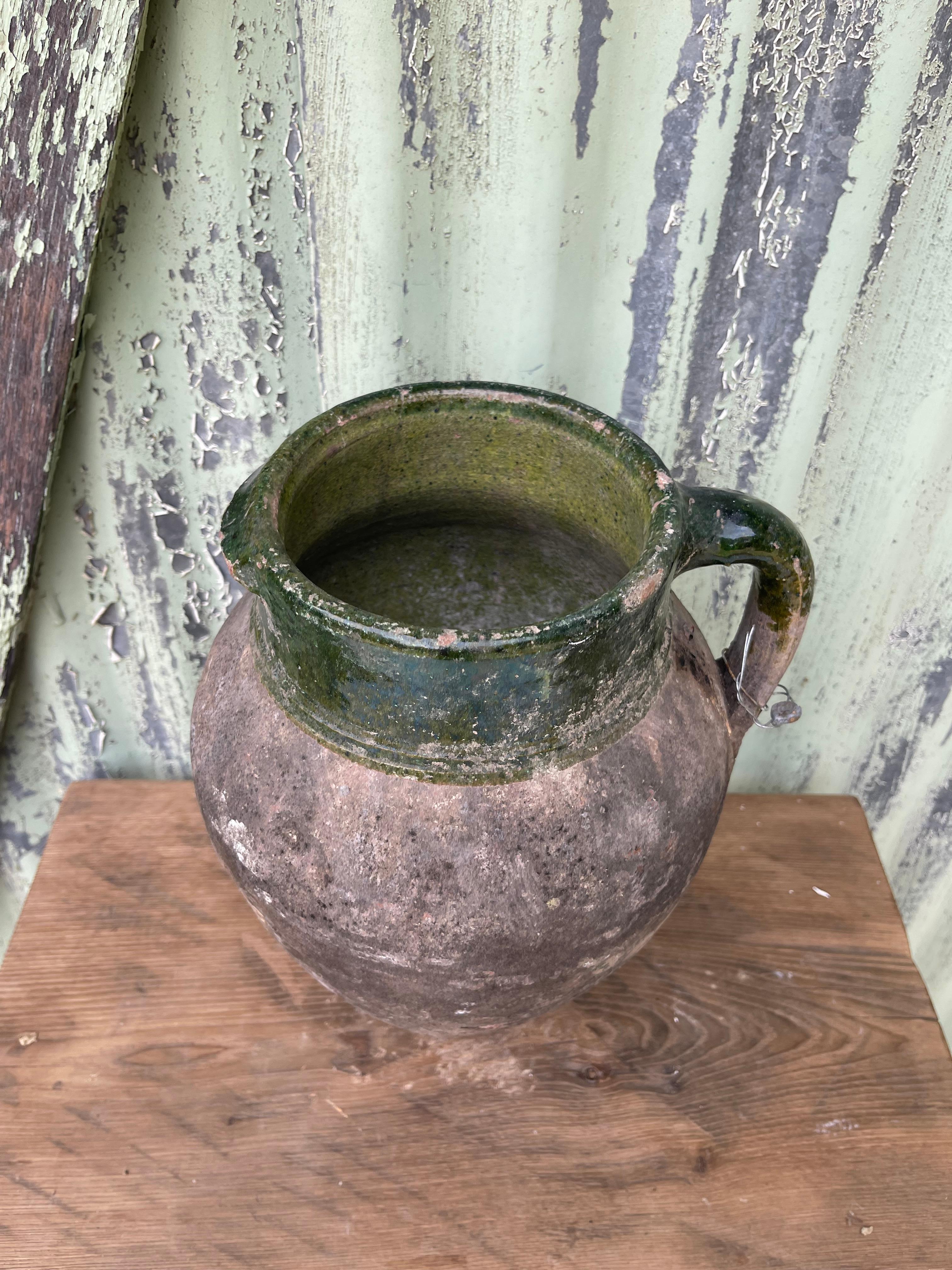20th Century Sırlı Küp (Turkish Glazed Jar – Small) For Sale