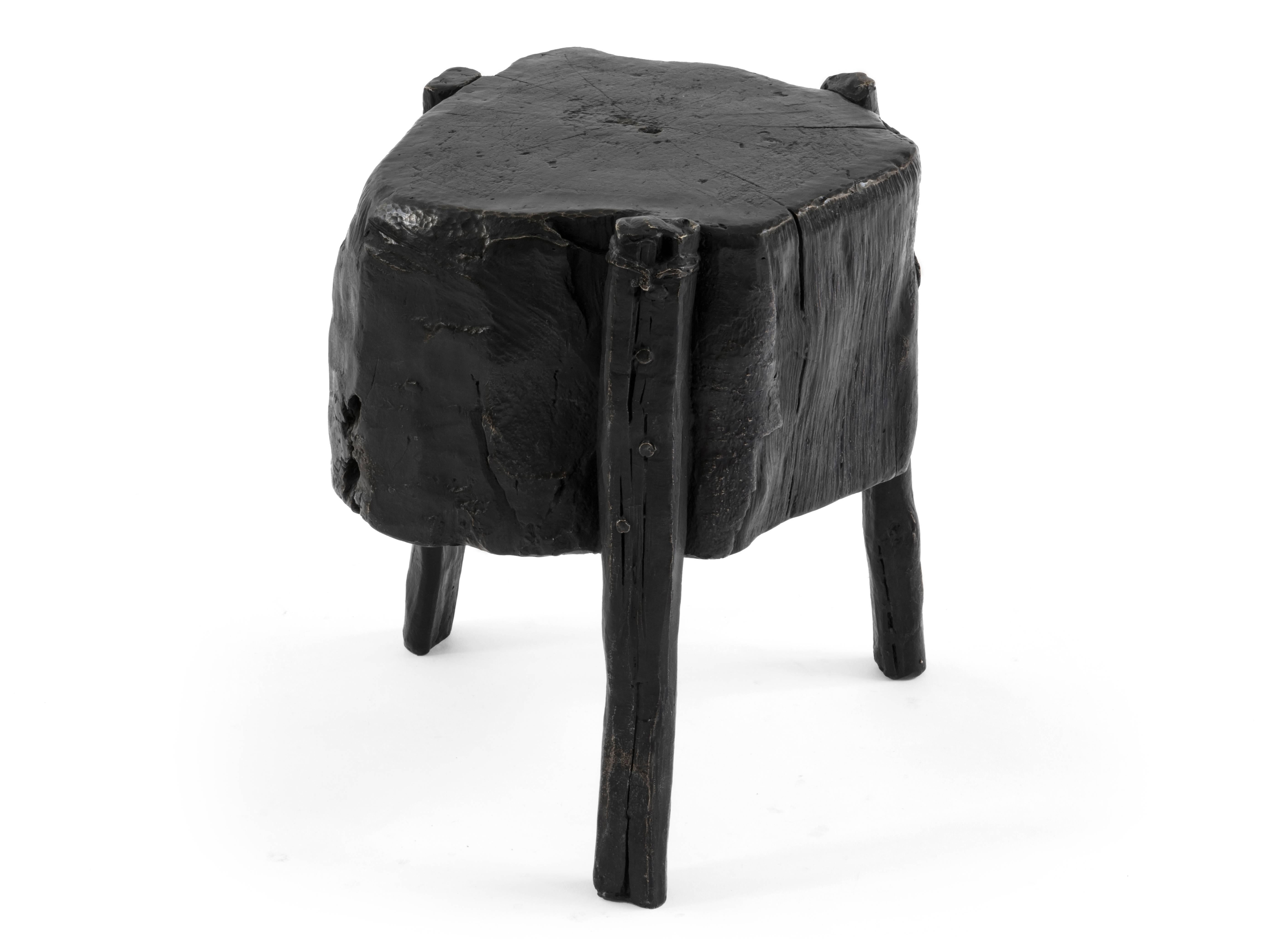 Hand-Crafted S.R.O Memoria Stool #1 by Ewe Studio For Sale