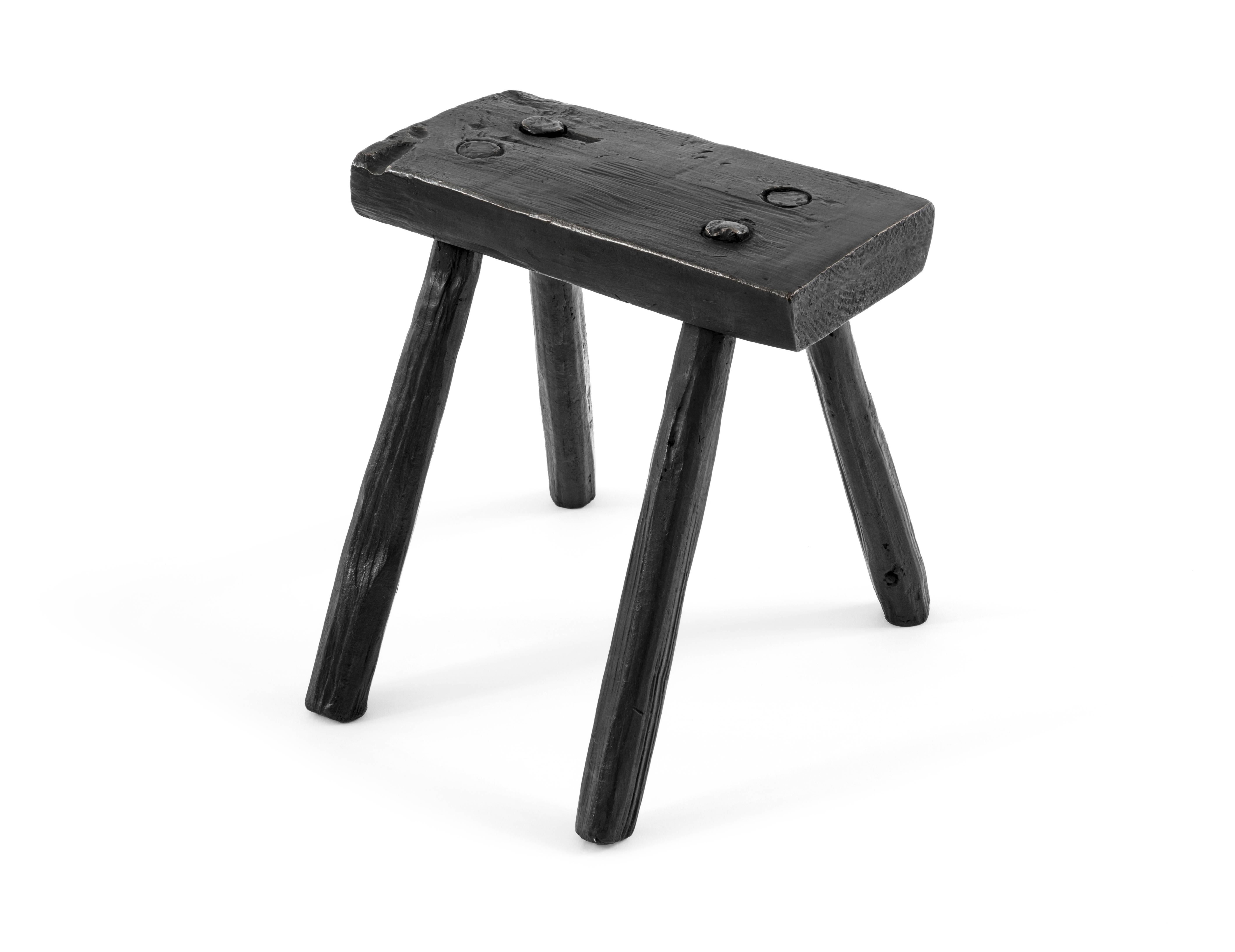 Mexican S.R.O Memoria Stool #2 by EWE Studio For Sale