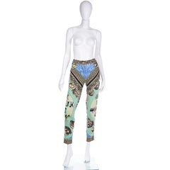 SS 1991 Gianni Versace Couture Opera Balletto Teatro Cinema Warhol Pants