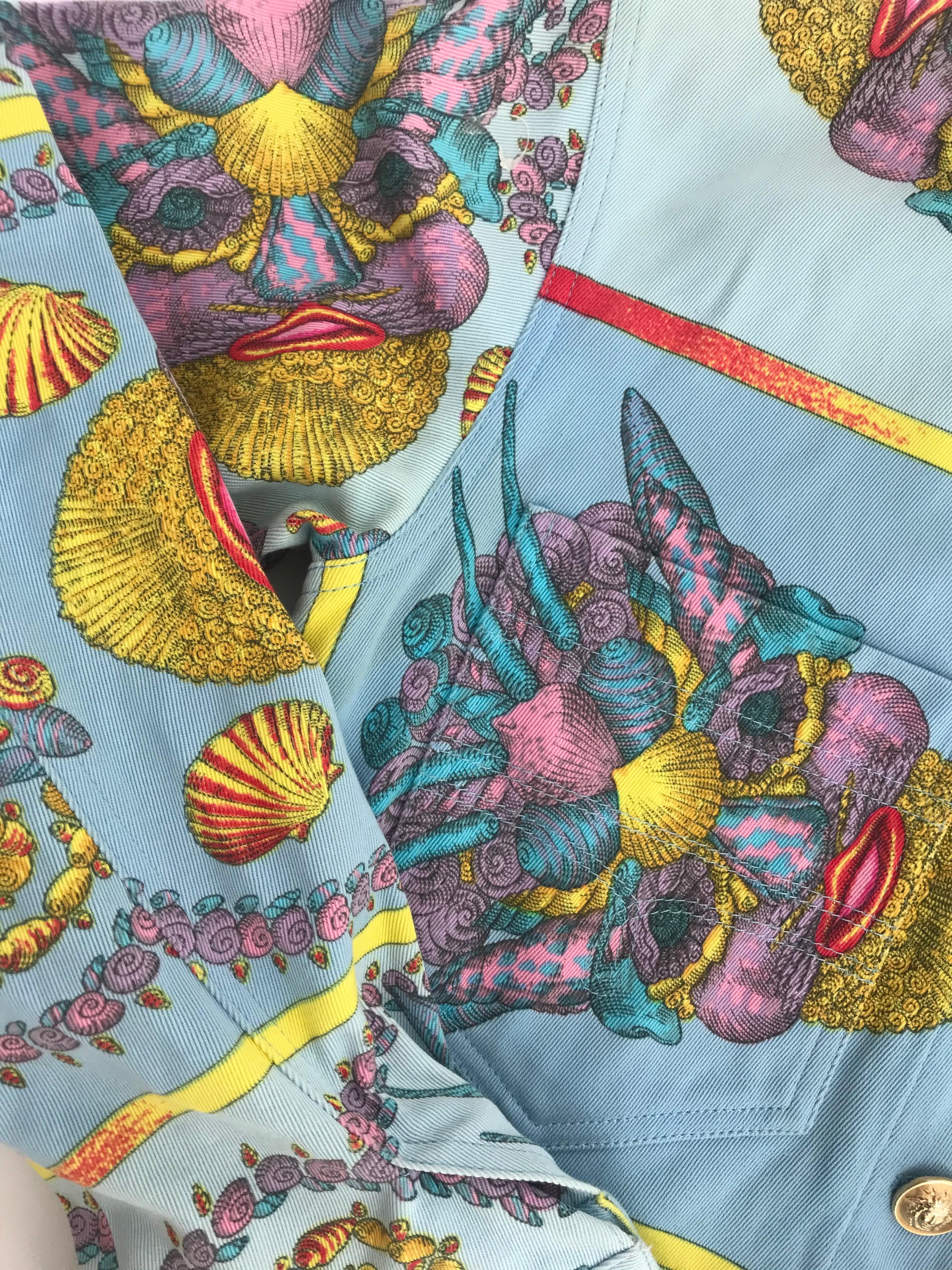 SS 1992 Gianni Versace Look 76  Seashell Set Trésors de la Mer Small 2