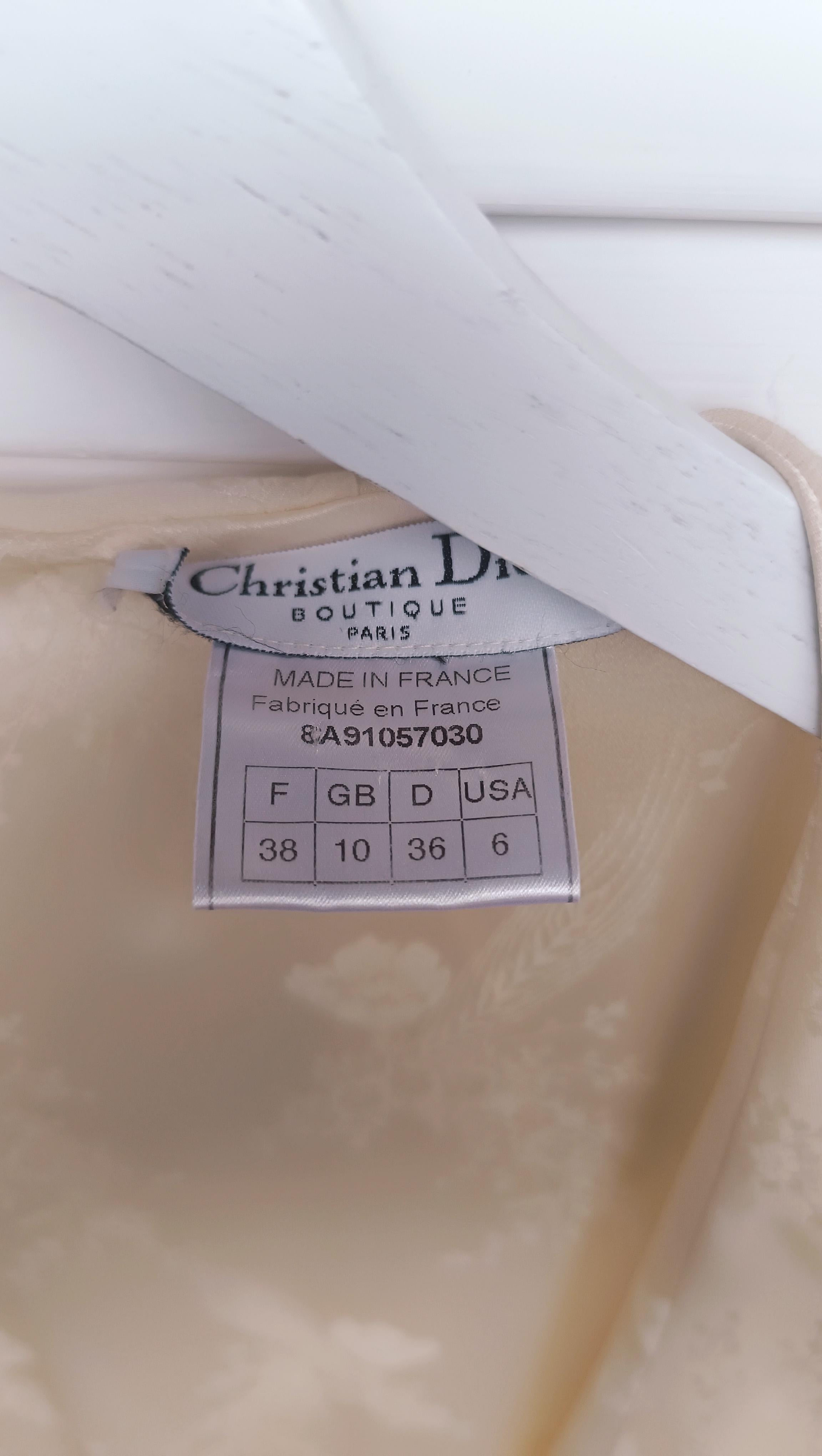 SS 1998 Dior Christian Dior & John Galliano Kimono de seda con encaje Capa Bata Boudoir S en venta 11