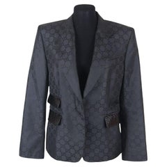 Vintage SS 1998 NEW Gucci Spring Runway  Monogram jacket